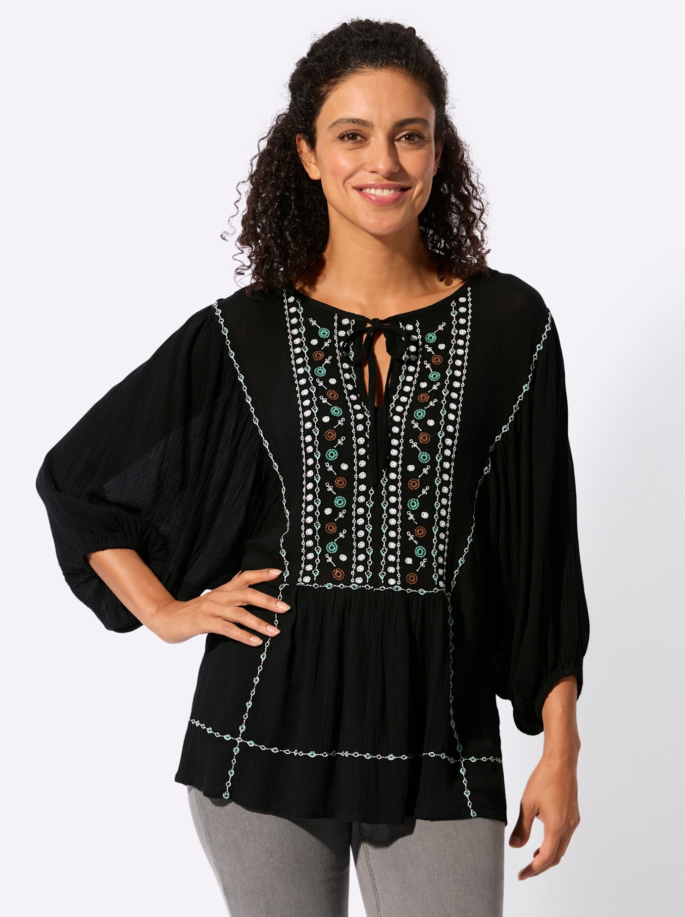 Inspirationen Longbluse