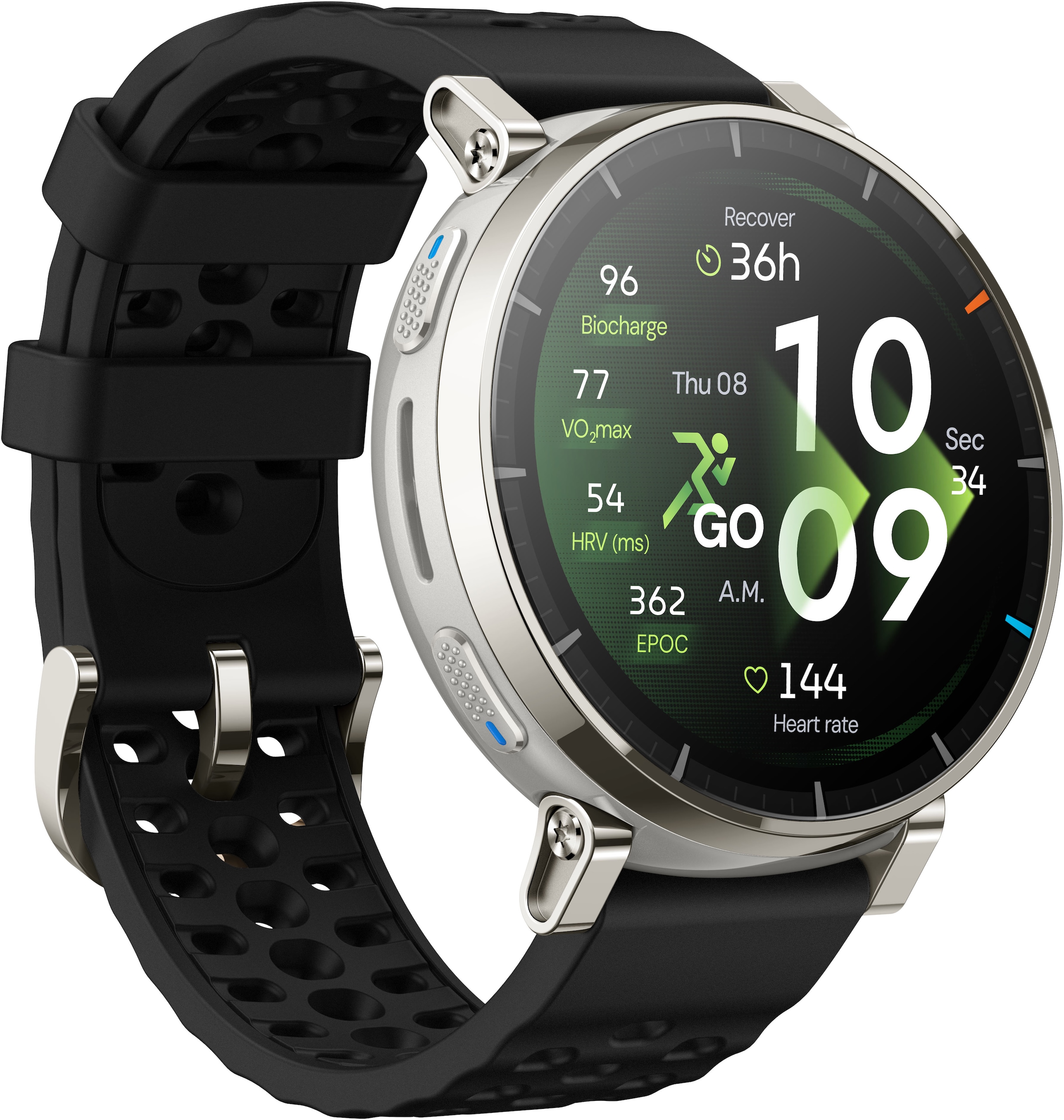 Amazfit Smartwatch »Active 3 Premium«(/ 1,32 ″) Amazfit OS
