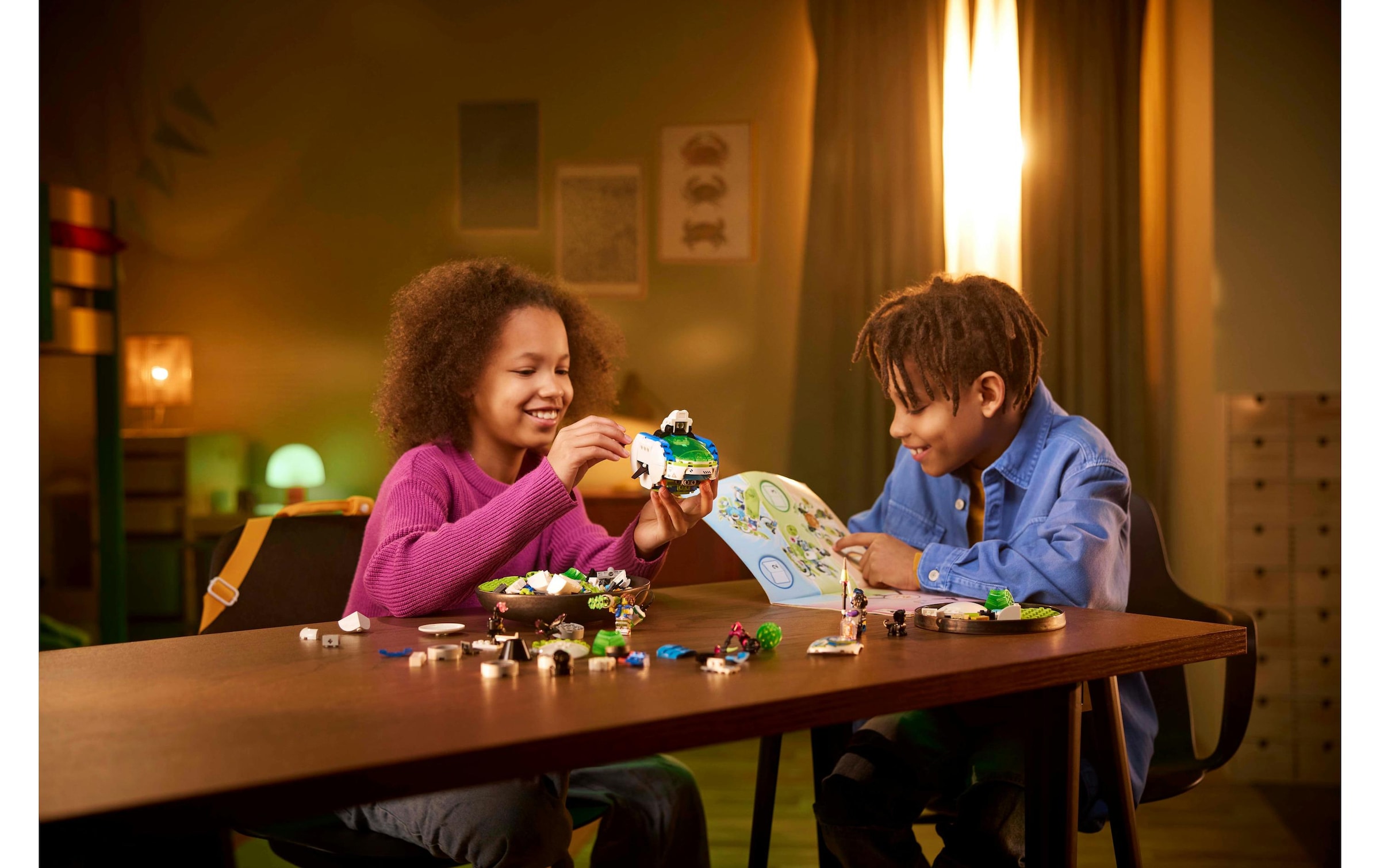 LEGO® Konstruktionsspielsteine »DreamZzz Mateo und Z-Blob der Ritter-Mech 71485«, (1333 St.)