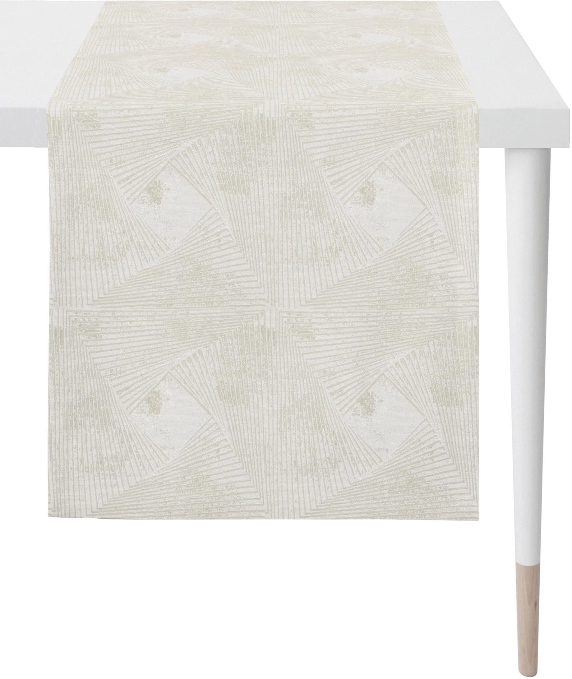 APELT Tischläufer "1307 Loft Style, Jacquard" Fleckschutz