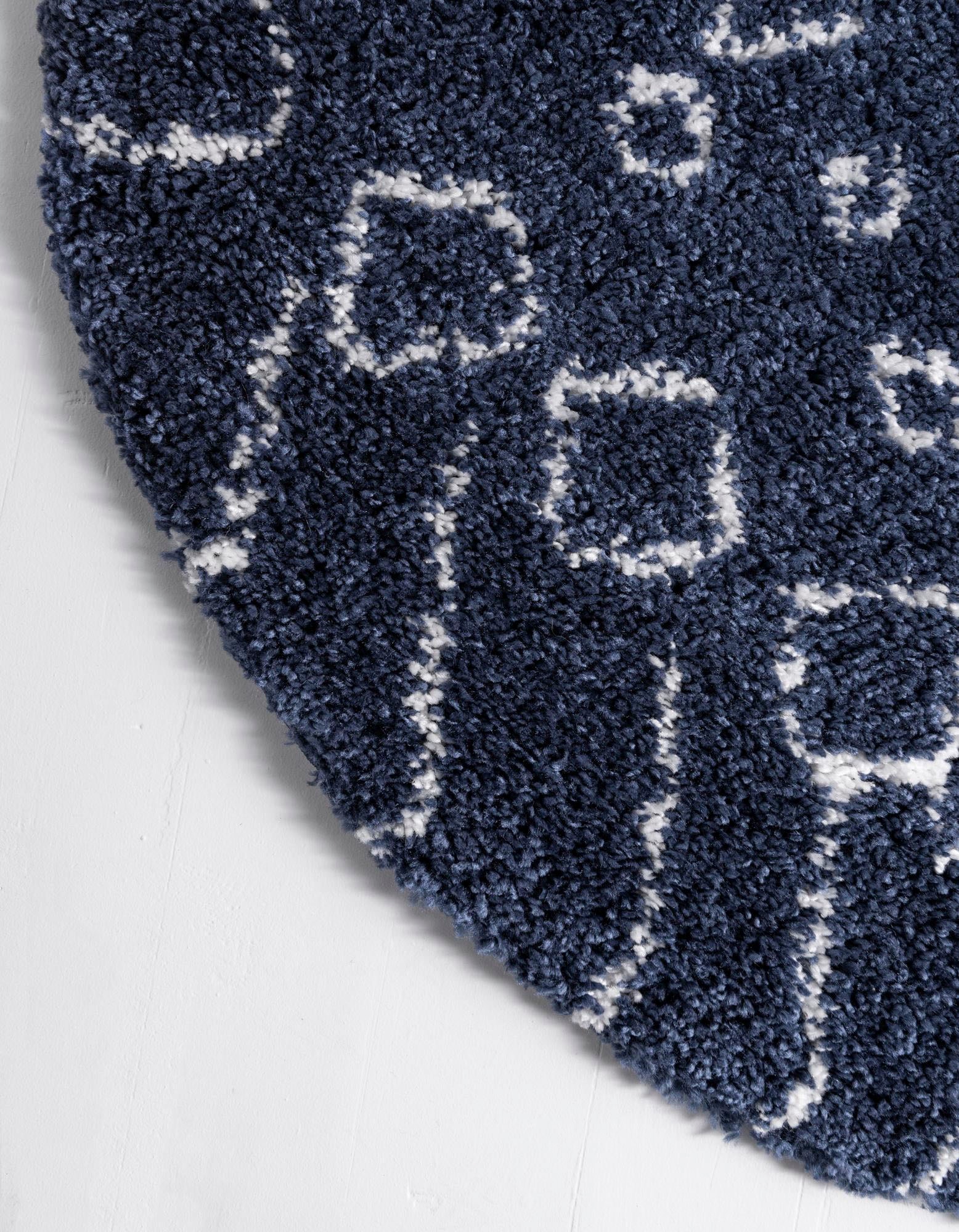 Myflair Möbel & Accessoires Hochflor-Teppich »Temara Shag, LAGERRÄUMUNG!« rund 51 mm Höhe gewebt, Scandi Design, ideal im Wohnzimmer & Schlafzimmer