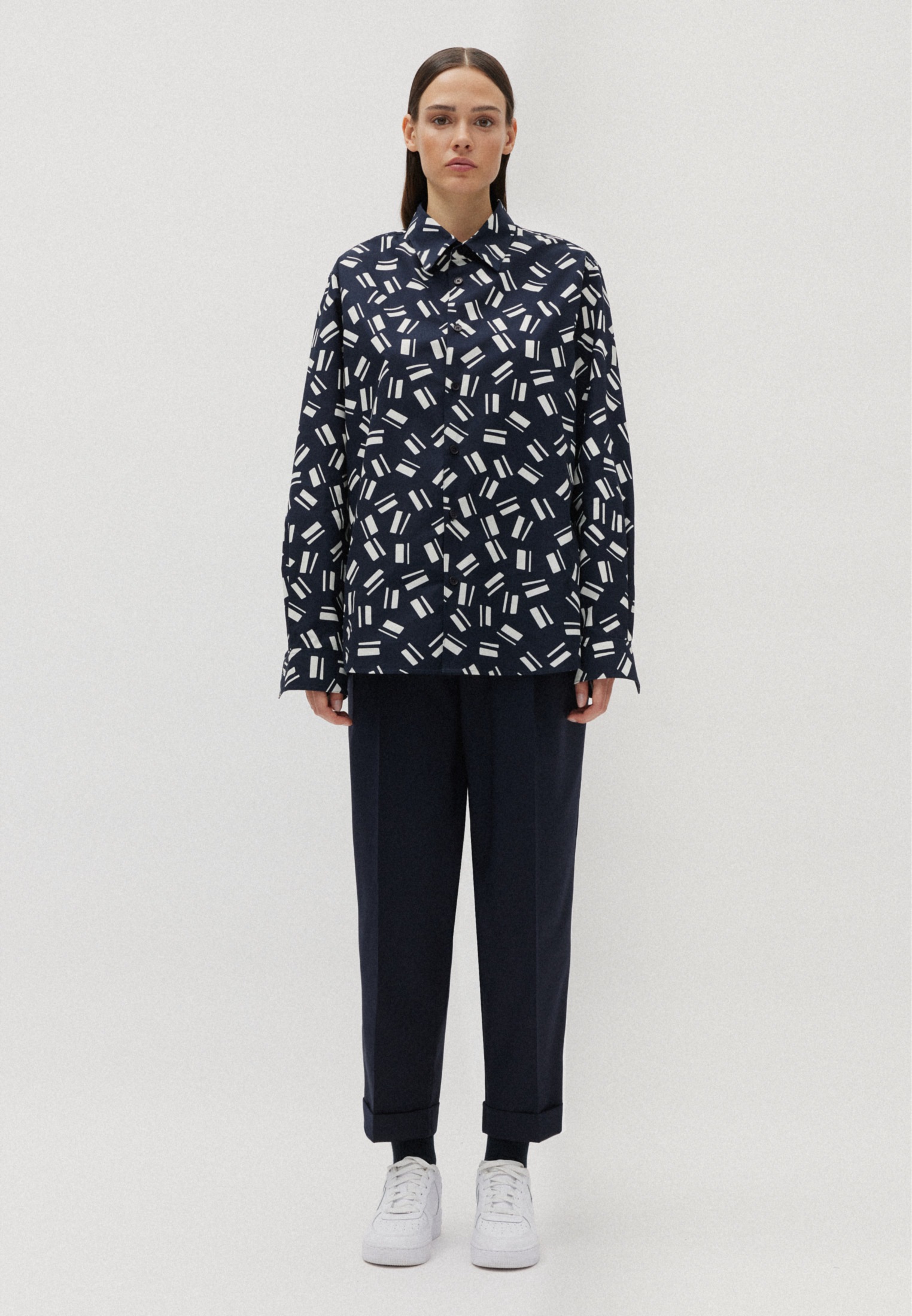 studio seidensticker Chemise d'affaires »Studio« Regular Langarm Kentkragen Druck