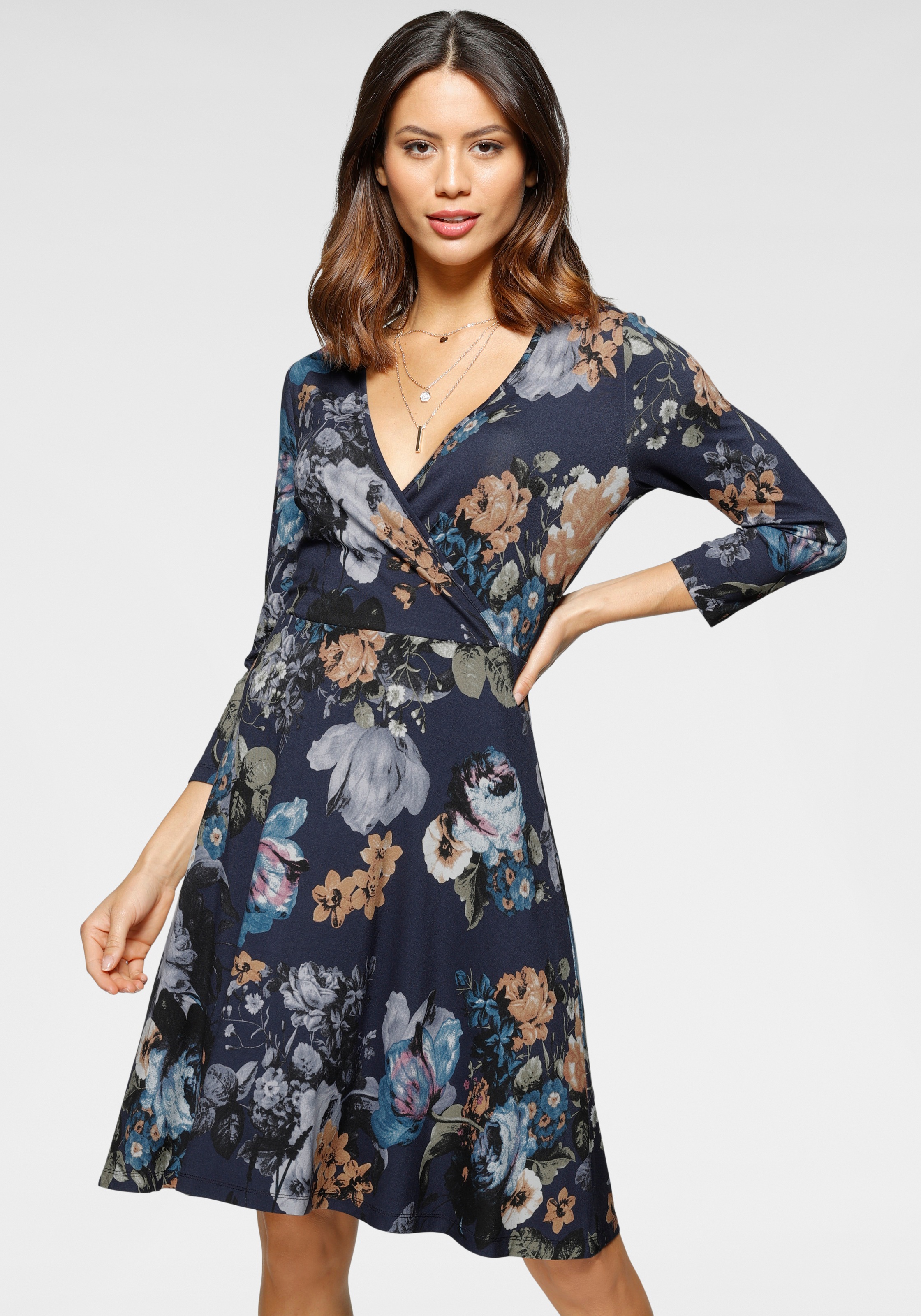 Image of Laura Scott Jerseykleid, mit Wickel-Ausschnitt - NEUE FARBEN bei Ackermann Versand Schweiz