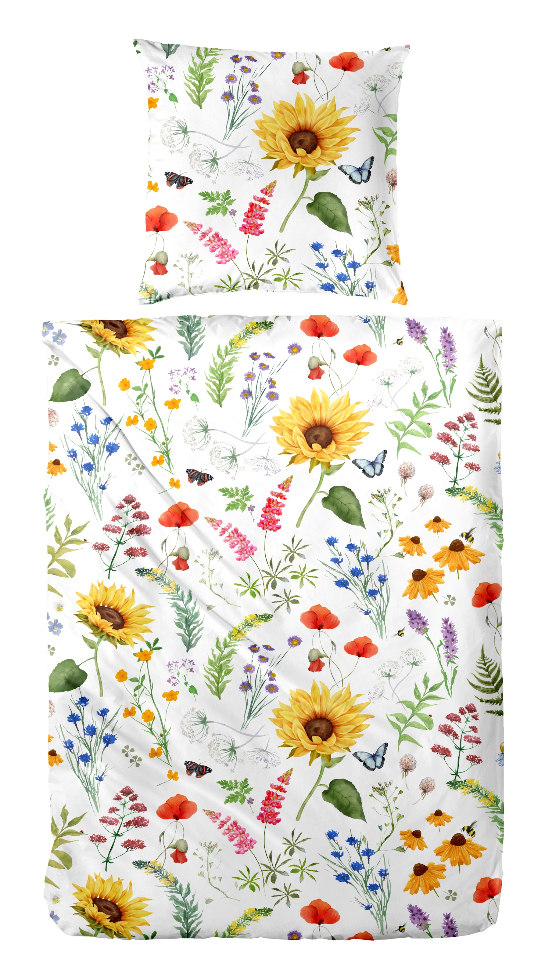 Primera Linge de lit »Renforce-Bettwäsche Flowerbee« 2