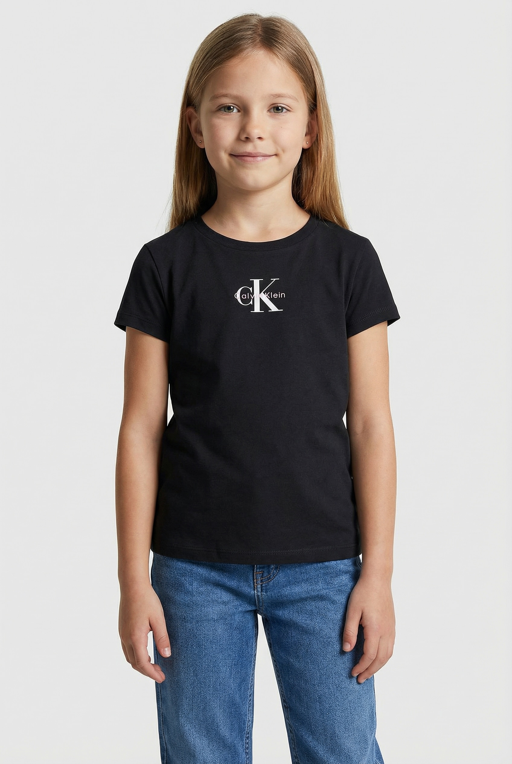 Calvin Klein Jeans T-Shirt »MICRO MONOGRAM TOP« Regular fit für Kinder