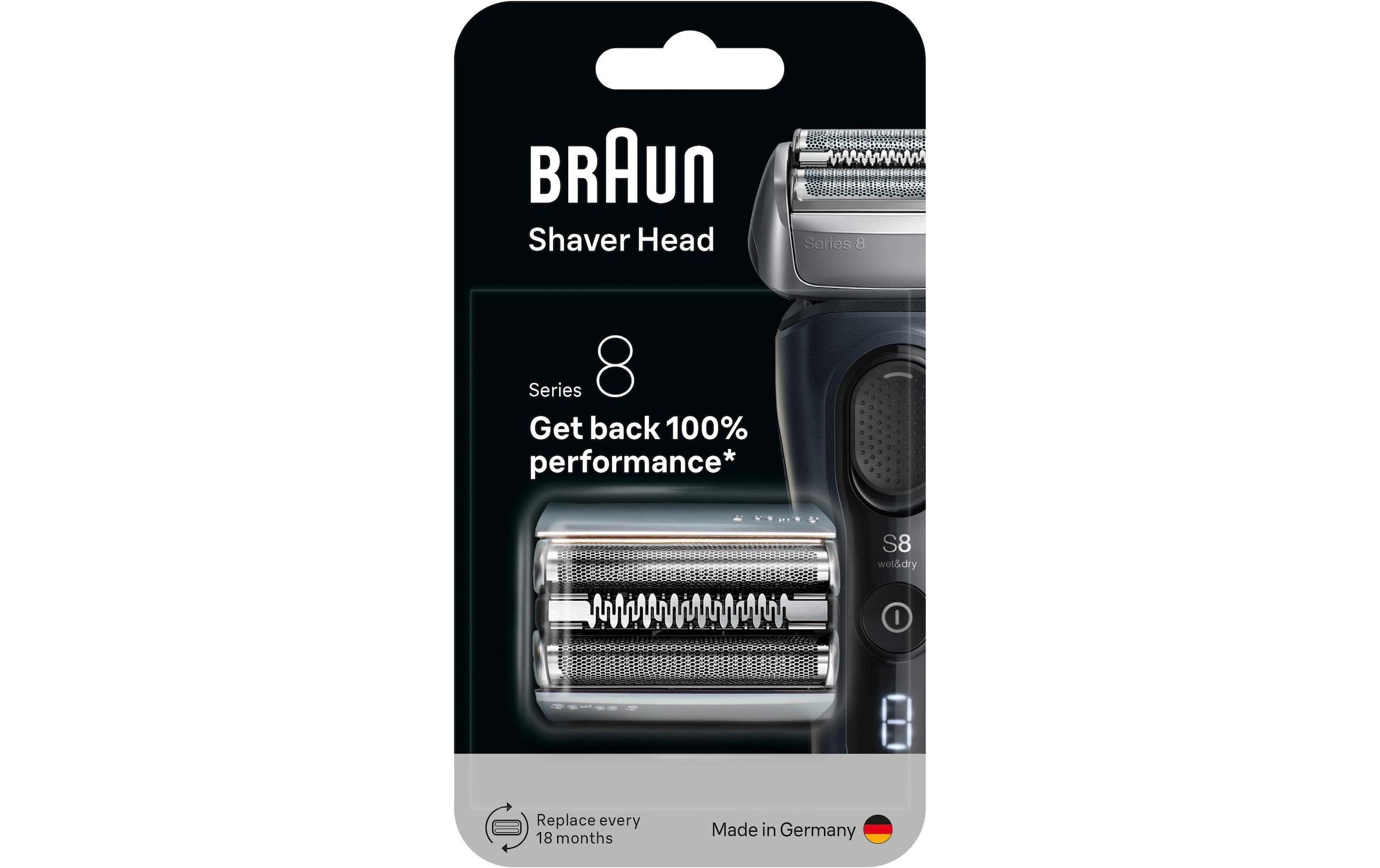 Braun Tête de rasage de rechange »Series 8 Scherkopf 83M«