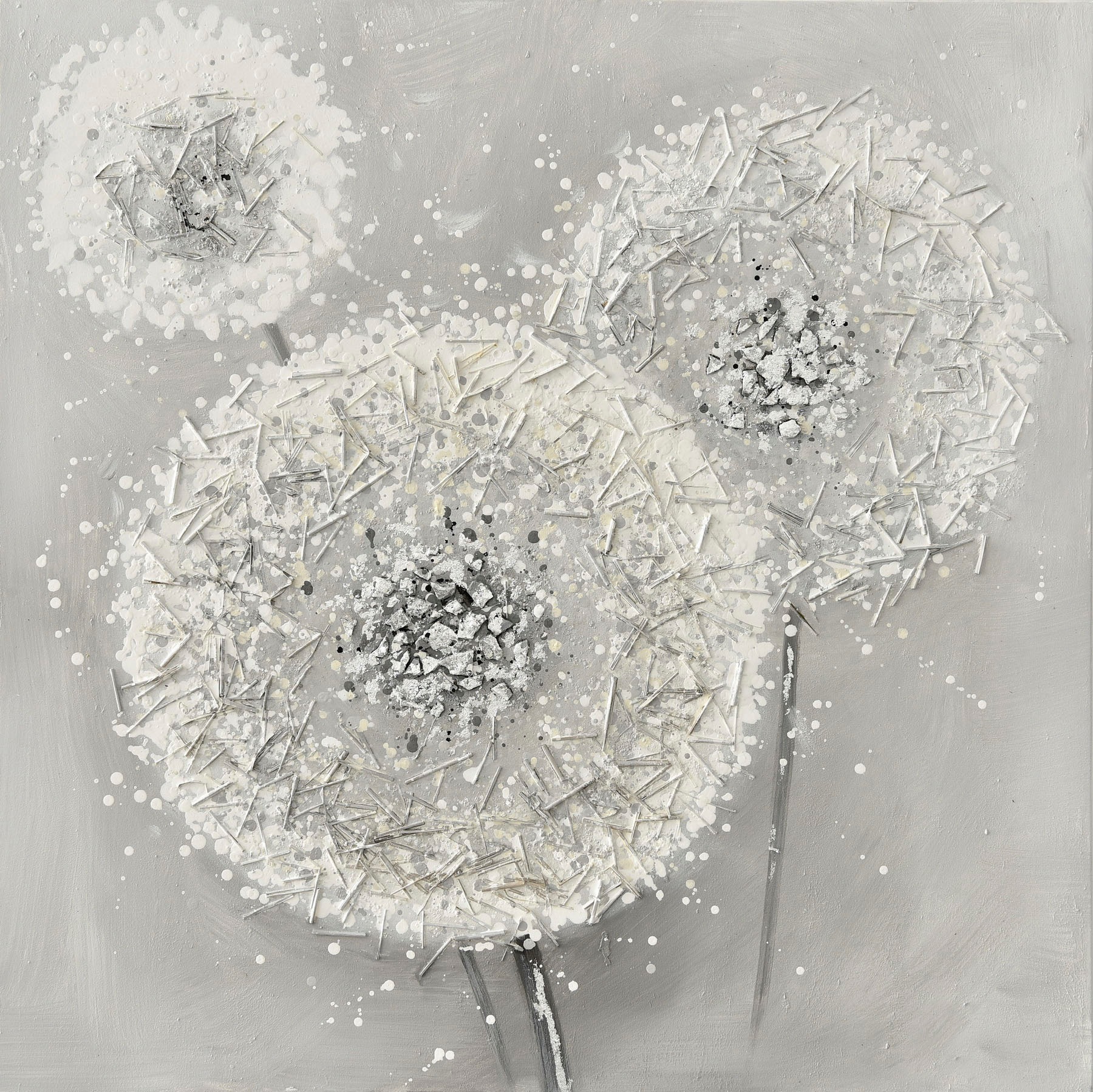 andas Ölbild »Dandelion«, Blumen-Blumenbilder, (1 St.), Pusteblumen  versandkostenfrei auf