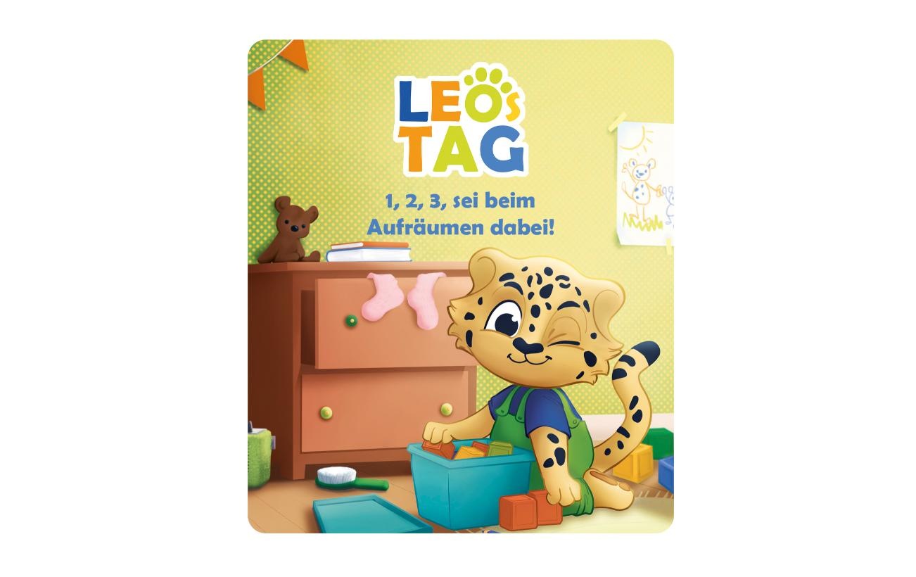 tonies Hörspiel »Leos Tag - 1 2 3 sei beim Aufräumen dabei!«