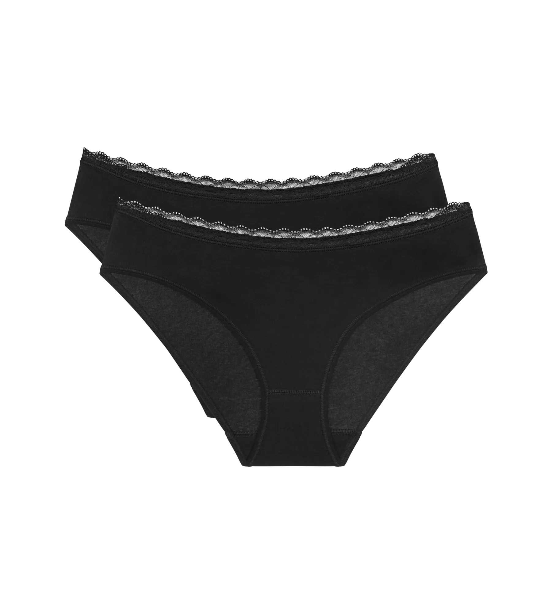 Triumph Tai-Slip »Feel Of Cotton« weich, ohne Seitennaht, schmales Spitzenband