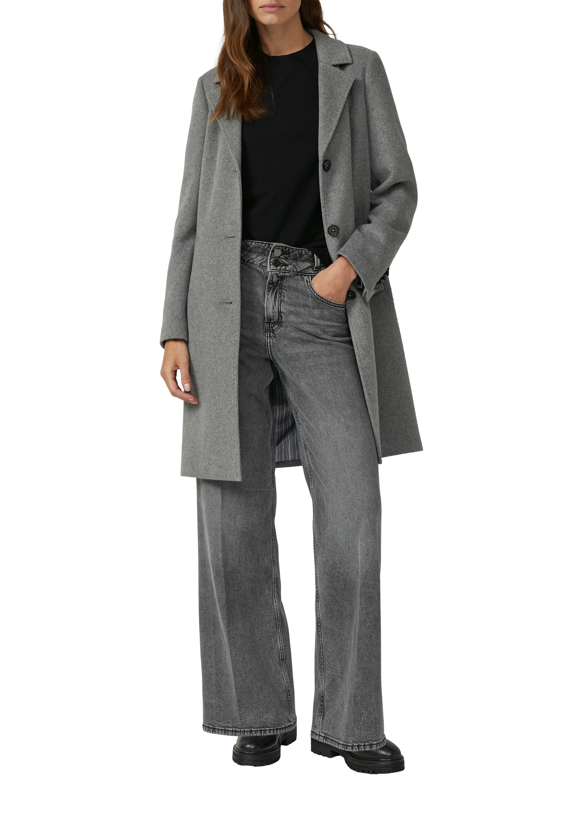 s.Oliver Pull à manches courtes mit Logo Stickerei