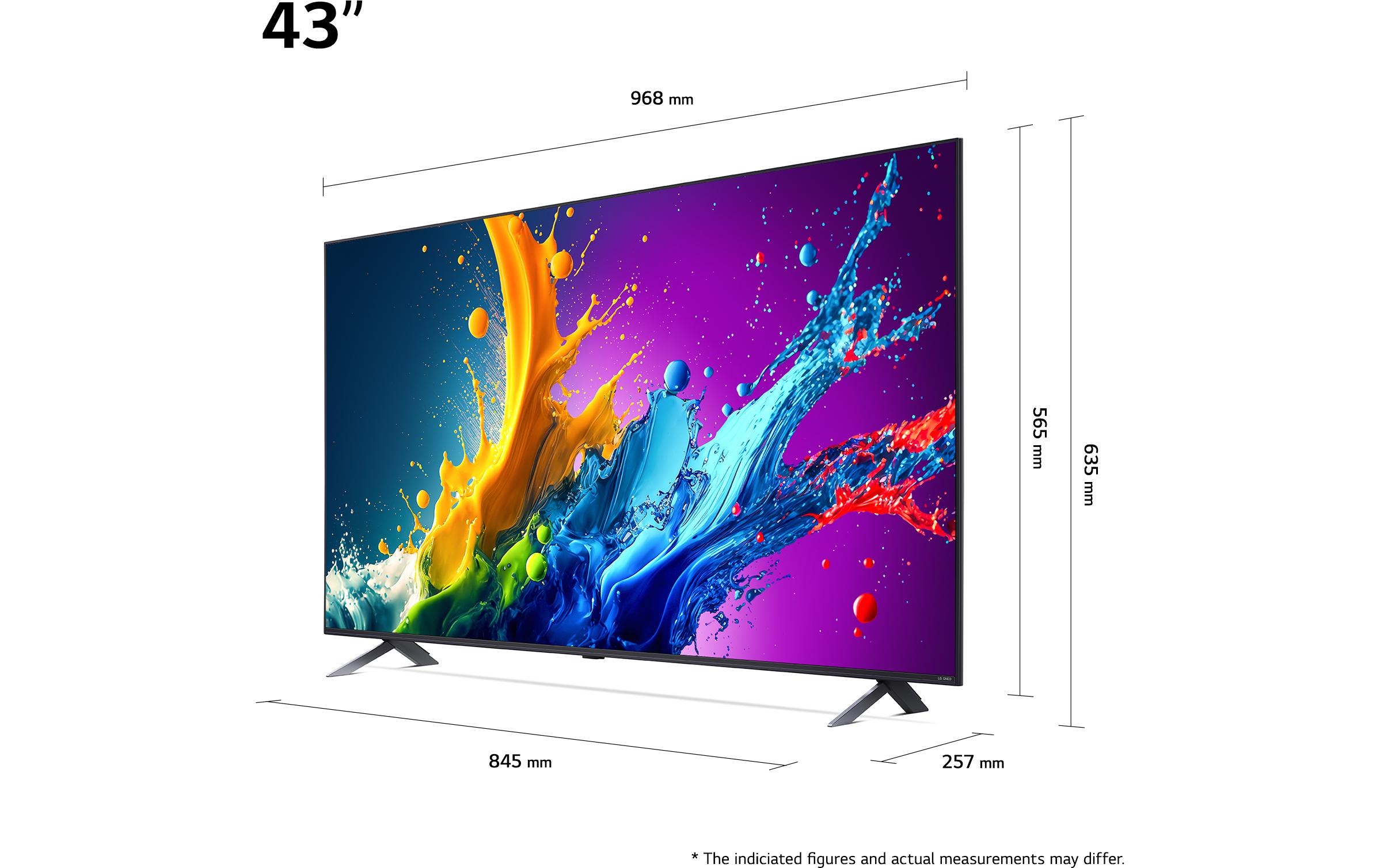LG LED-Fernseher »43QNED80T6A«, 4K Ultra HD