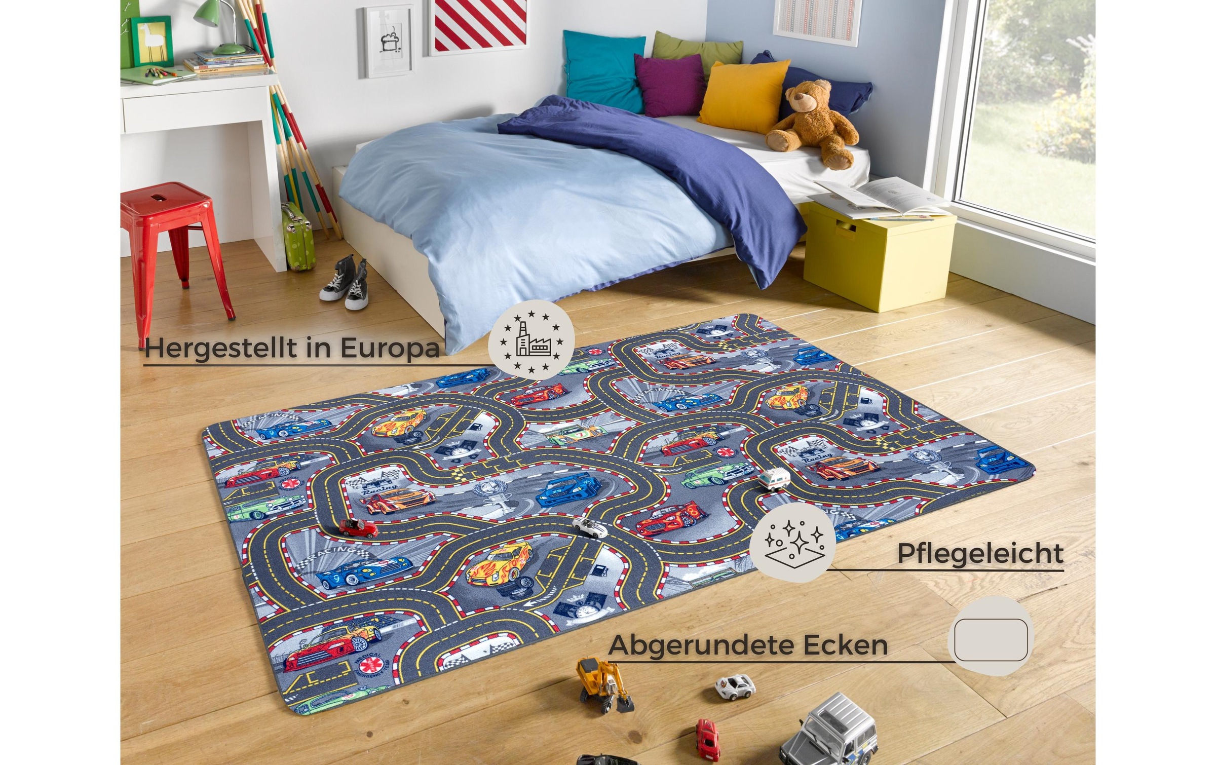 HANSE Home Kinderteppich »Race Track«