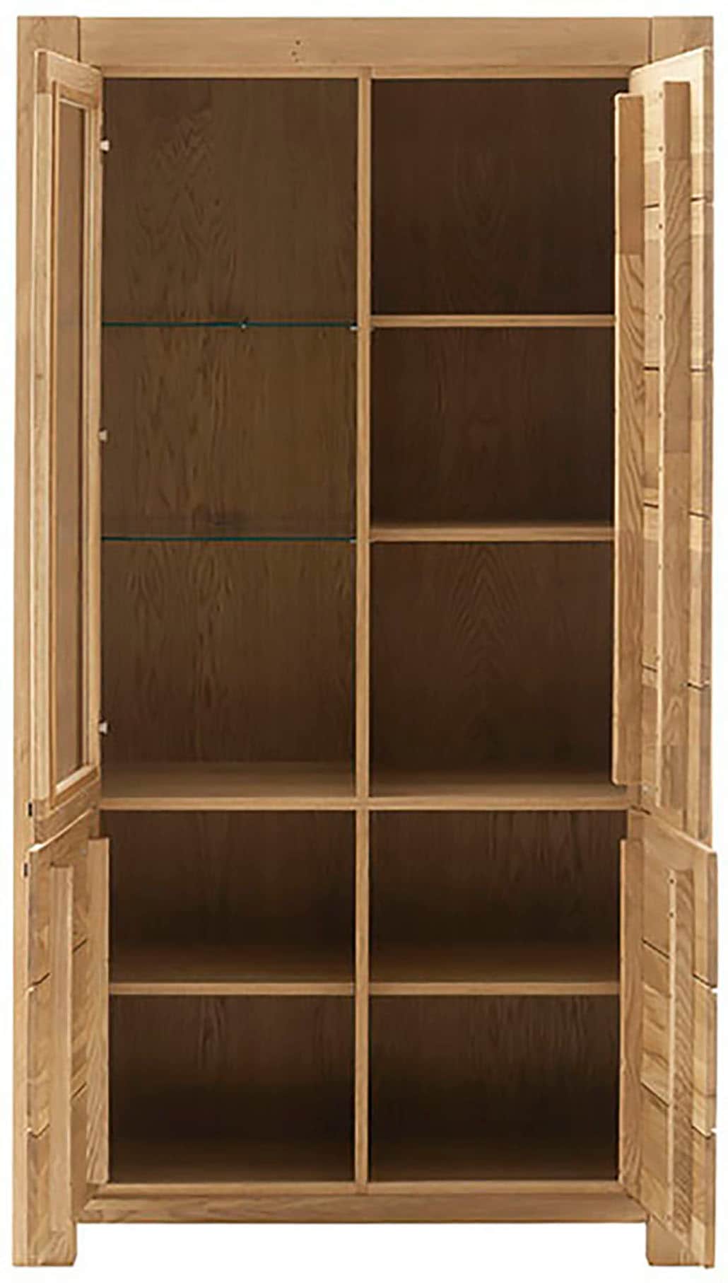 MCA living Vitrine »SILIAS Vitrine gross«, (1 St.), gedämpfte Türen