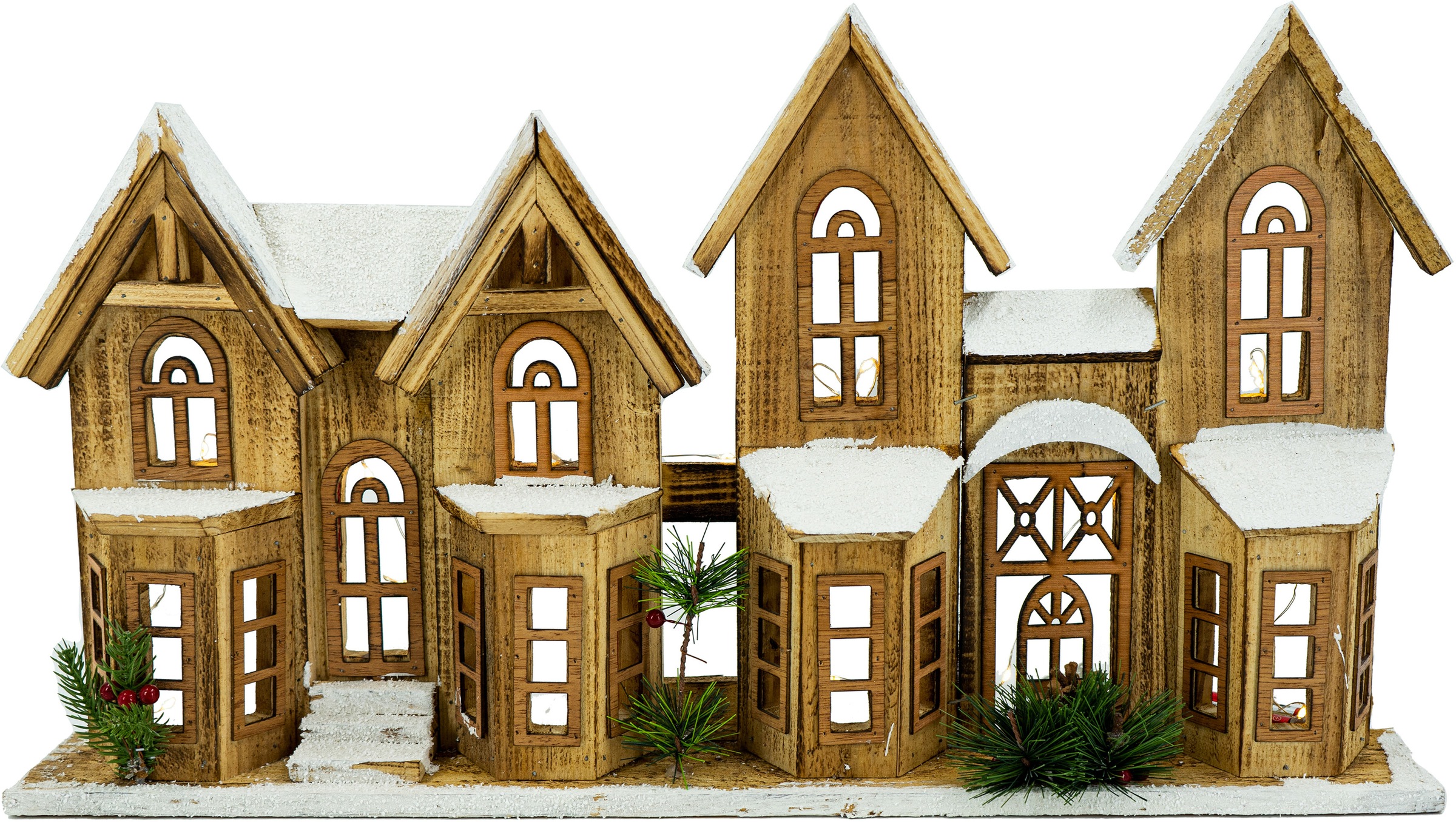 Image of NOOR LIVING Weihnachtshaus, (1 St.), mit 20 LEDs, Höhe 51 cm bei Ackermann Versand Schweiz