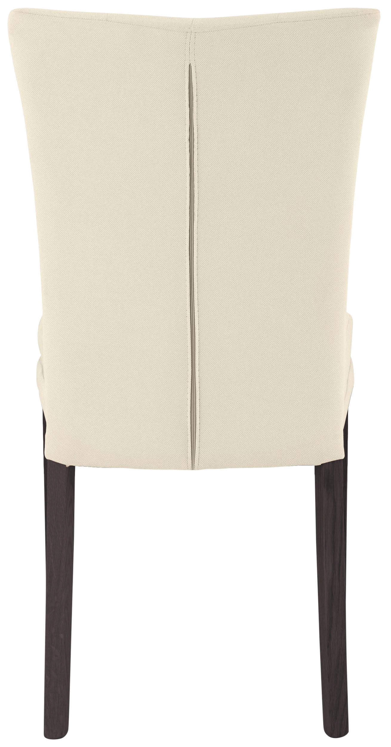 Home affaire 4-Fussstuhl »Colorado«, (Set), 6 St., Luxus-Microfaser, Beine aus Buche, wengefarben lackiert, Im 2er, 4er oder 6er-Set