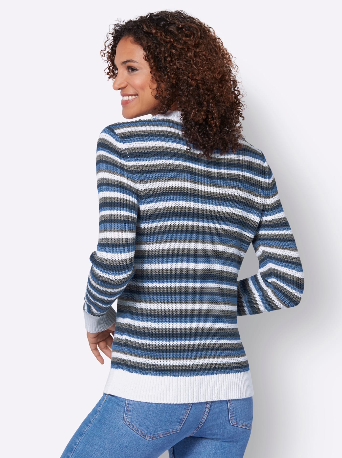 Casual Looks Streifenpullover »Pullover«