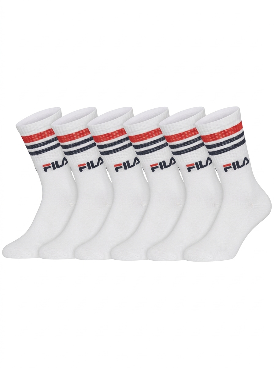 Image of Fila Socken "UNISEX LIFESTYLE PLAIN SOCKS" 6 Paar, mit Logo-Schriftzug