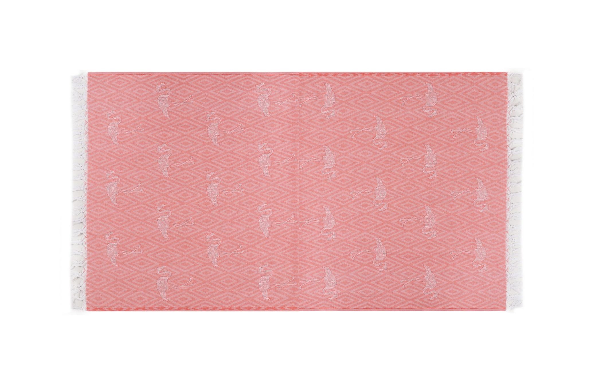Image of Strandtuch "Foutastic Flamingo Rosa"
