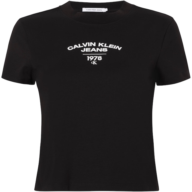 ♕ Calvin Klein Jeans T-Shirt »VARSITY LOGO BABY TEE« versandkostenfrei  bestellen
