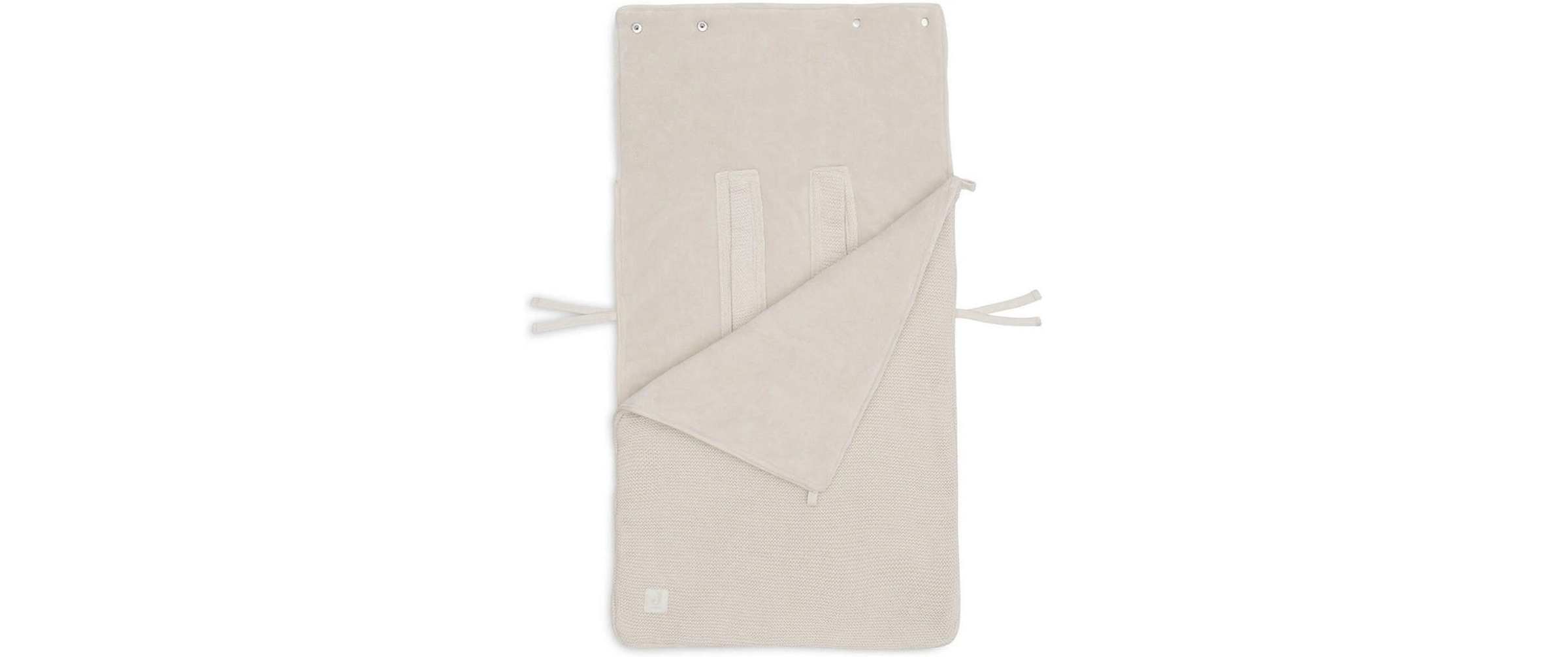 Jollein Chancelière »Basic Knit Gruppe 0+ 3/5 Punkte« Warmer Begleiter für Buggy und Autositz