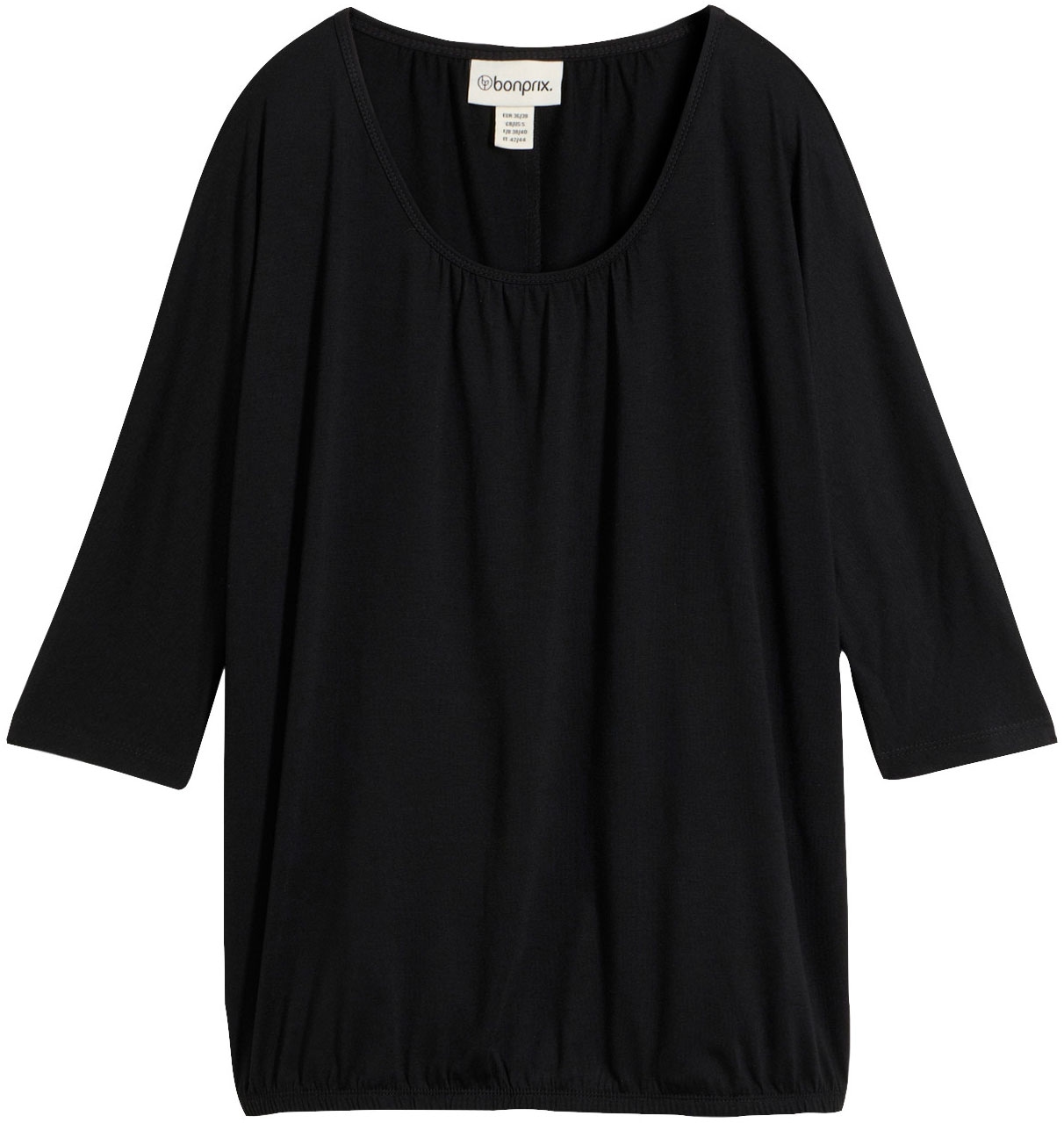 bonprix T-shirt oversize »Oversize-Shirt aus Viskose-Mix« lässig geschnittene Passform, mit Fledermausärmeln, aus Viskose-Mix