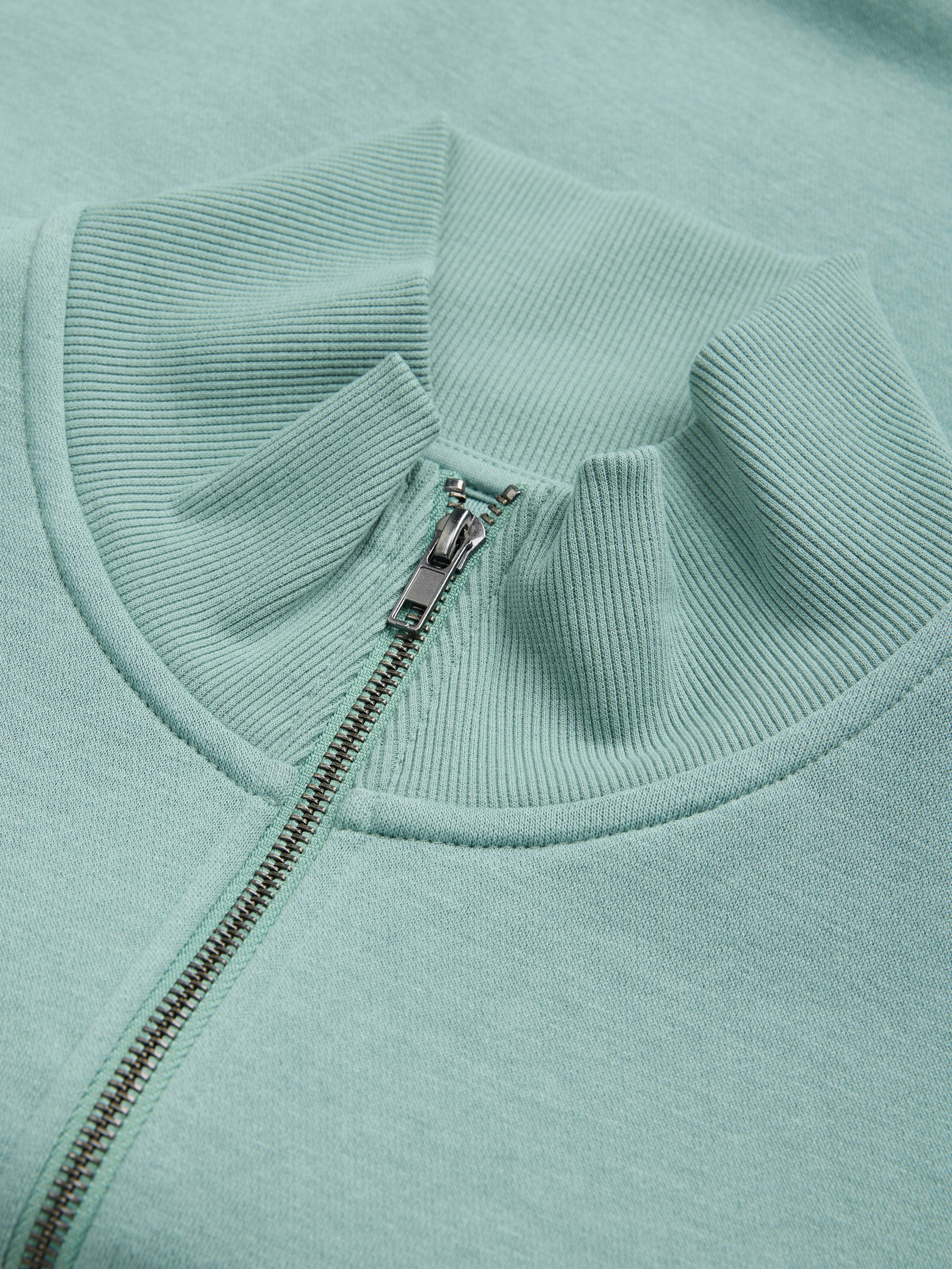 Jack & Jones Sweatshirt »JJEBRADLEY SWEAT HALF ZIP NOOS«, Materialmix, relaxed fit
