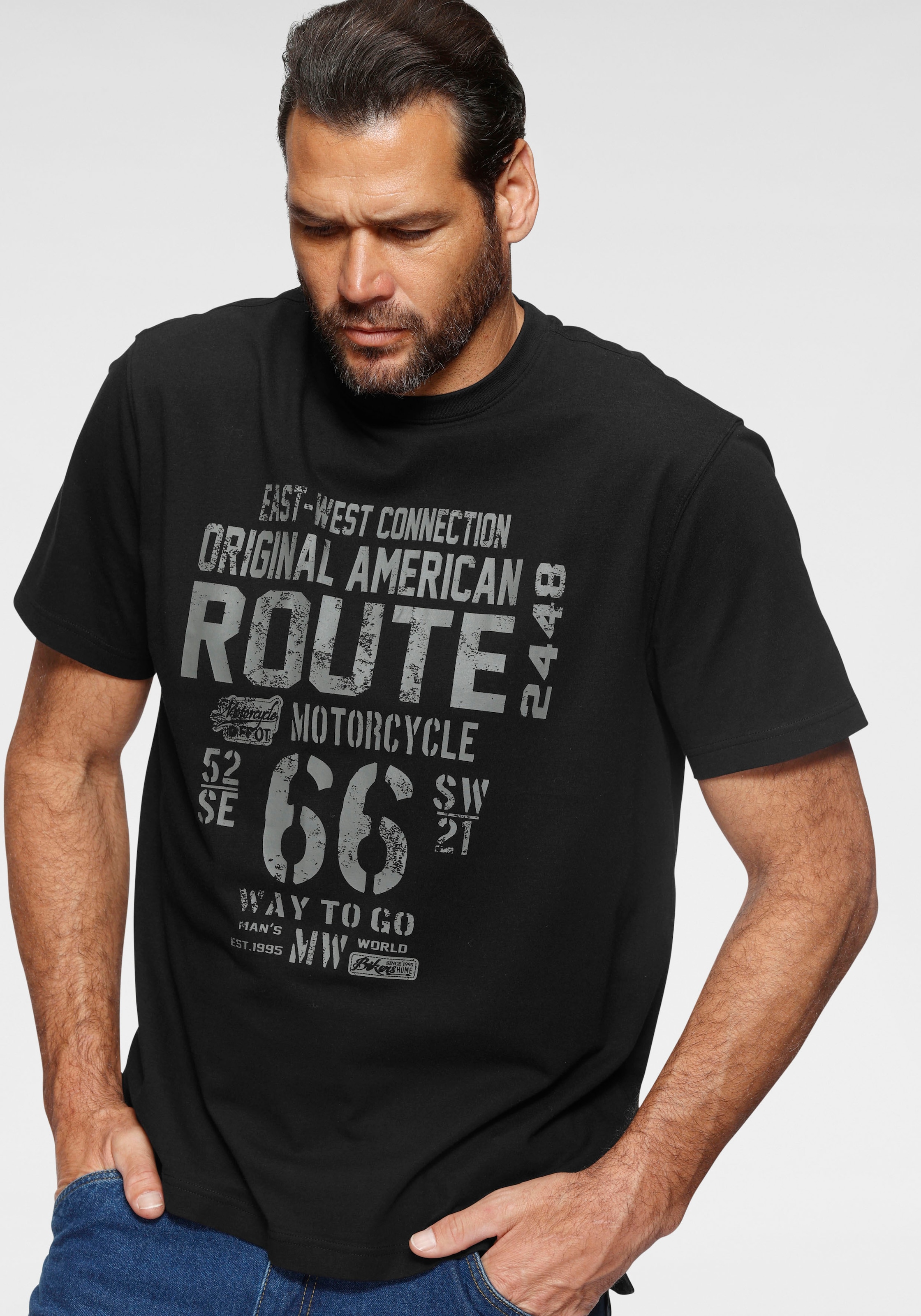 T-Shirt, Grosser Print