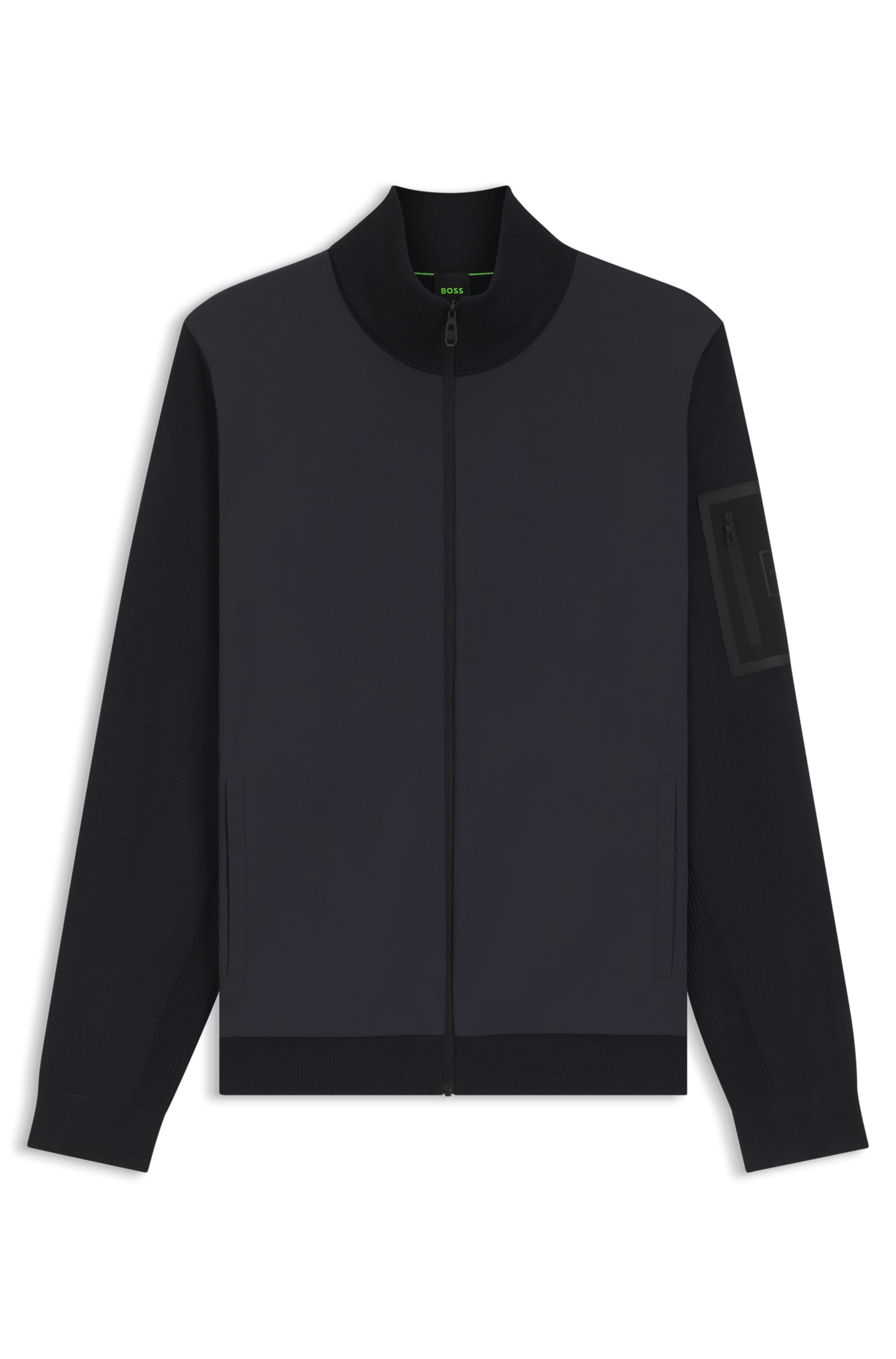 BOSS GREEN Veste hybride »Momentum« thermoregulierender Komfort, Regular Fit, mit Wollanteil