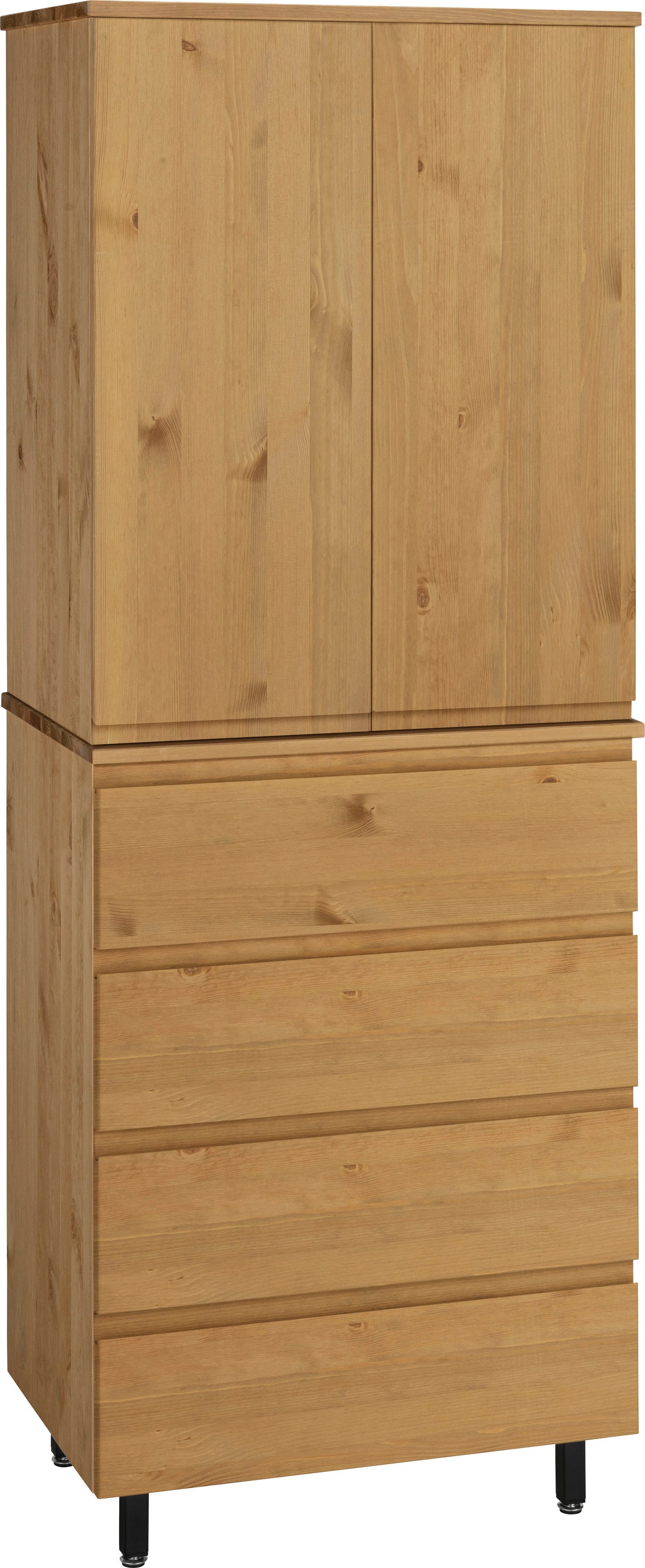 Image of GOODproduct Hochschrank »Fjonn«, aus Kiefer massiv, Breite 60 cm, Massivholz mit pflanzlichem Bio Öl behandelt bei Ackermann Versand Schweiz