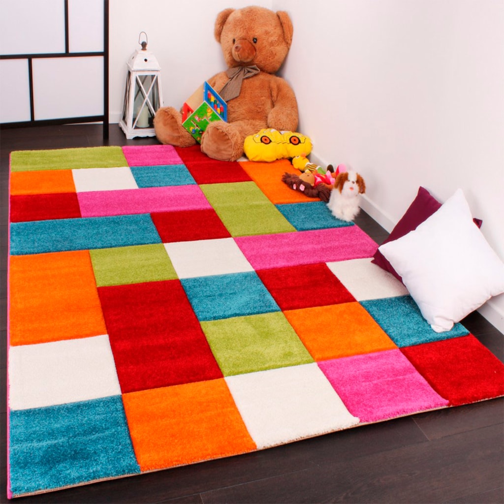 Paco Home Kinderteppich »Diamond 646«, rechteckig