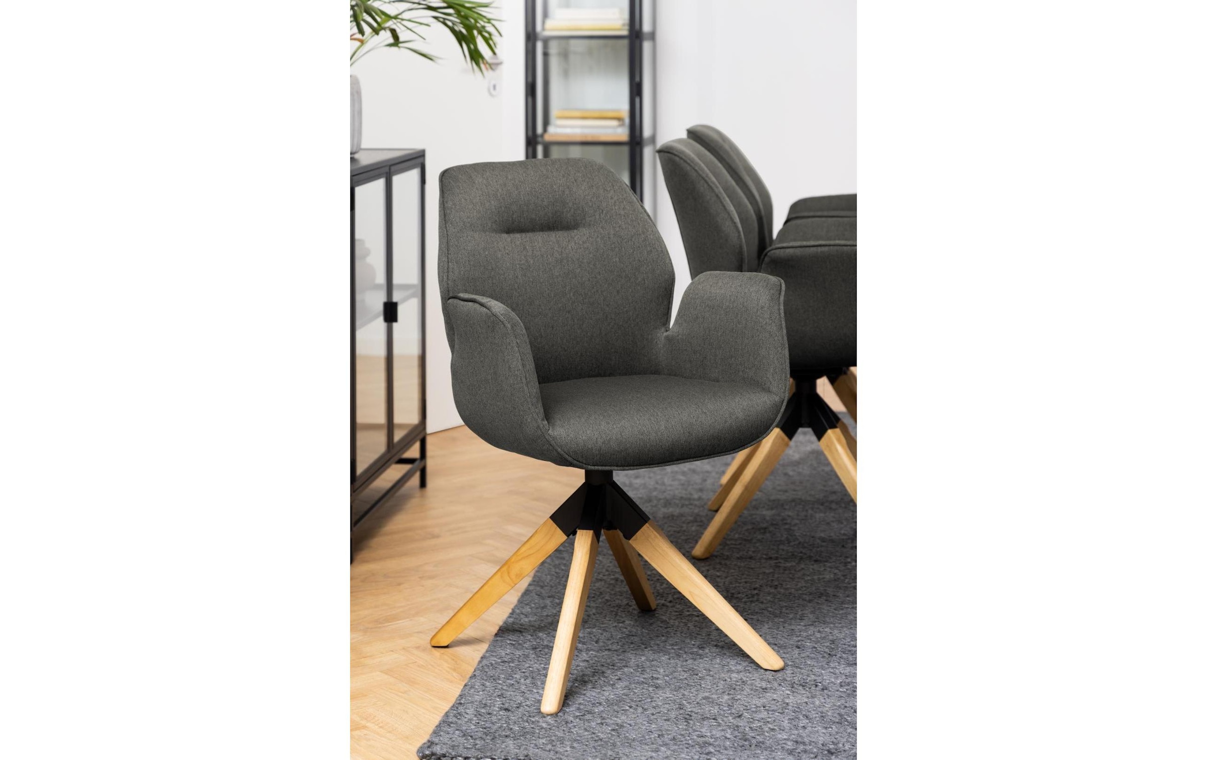 AC Design Chaise de salle à manger »Alma« () 1 cuismit eleganten Kedern, Drehstuhl mit Rückholfunktion