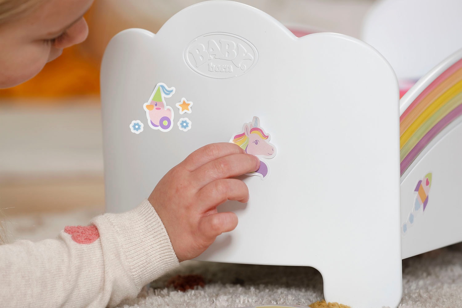 Baby Born Lit de poupée »Regenbogen« mit Licht- und Soundeffekt