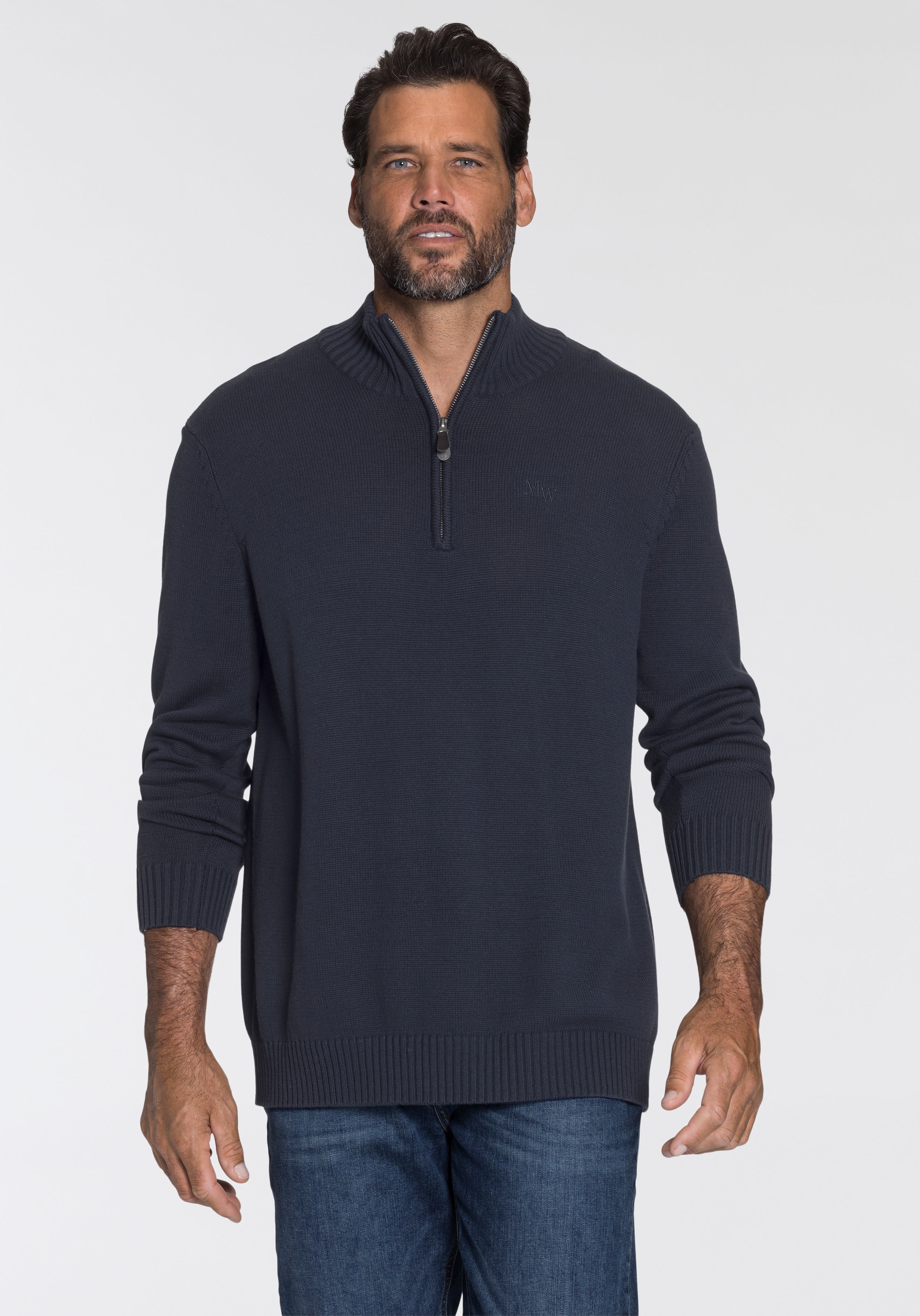 Image of Man's World Troyer, mit Reissverschluss am Kragen bei Ackermann Versand Schweiz