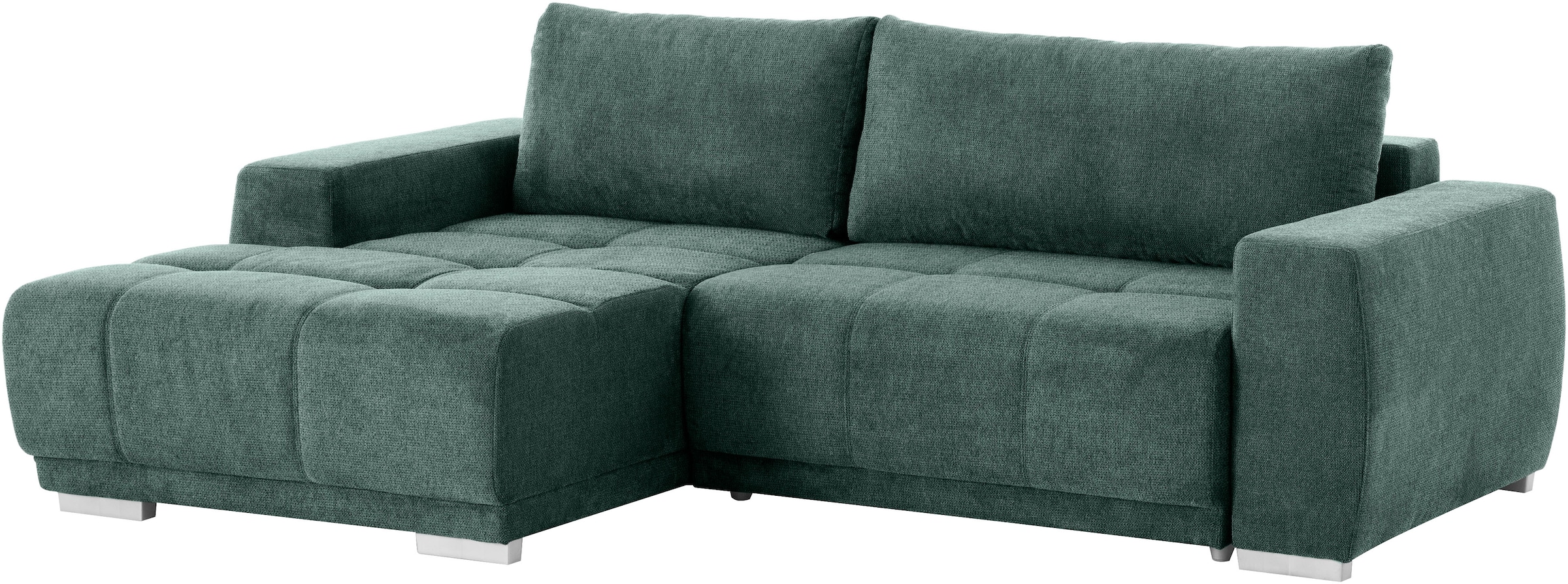 INOSIGN Ecksofa »Bolero L-Form« wahlweise mit Bettfunktion & Bettkasten