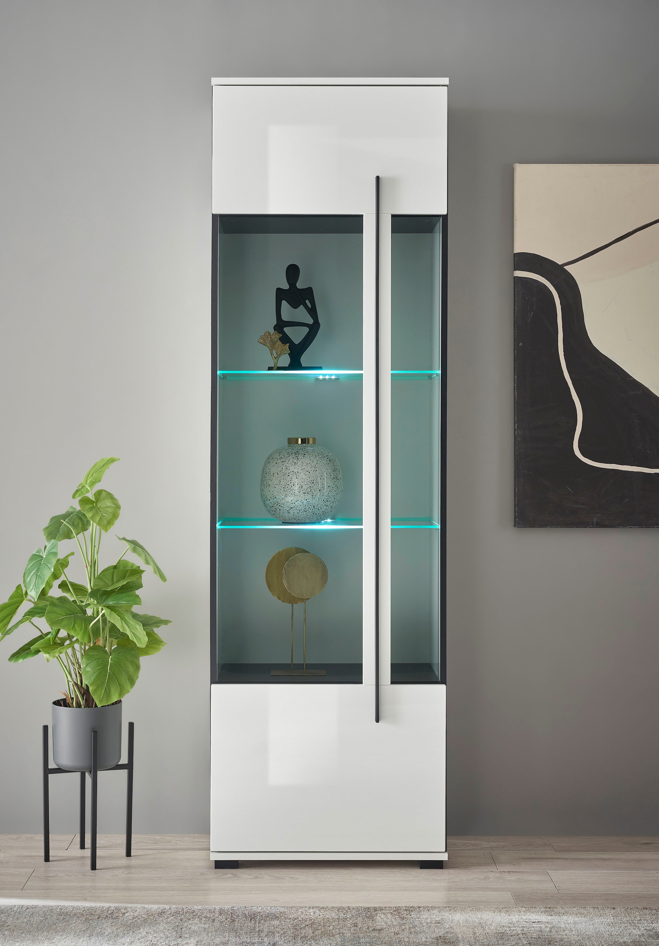 INOSIGN Vitrine »Cantara«, Höhe 200 cm