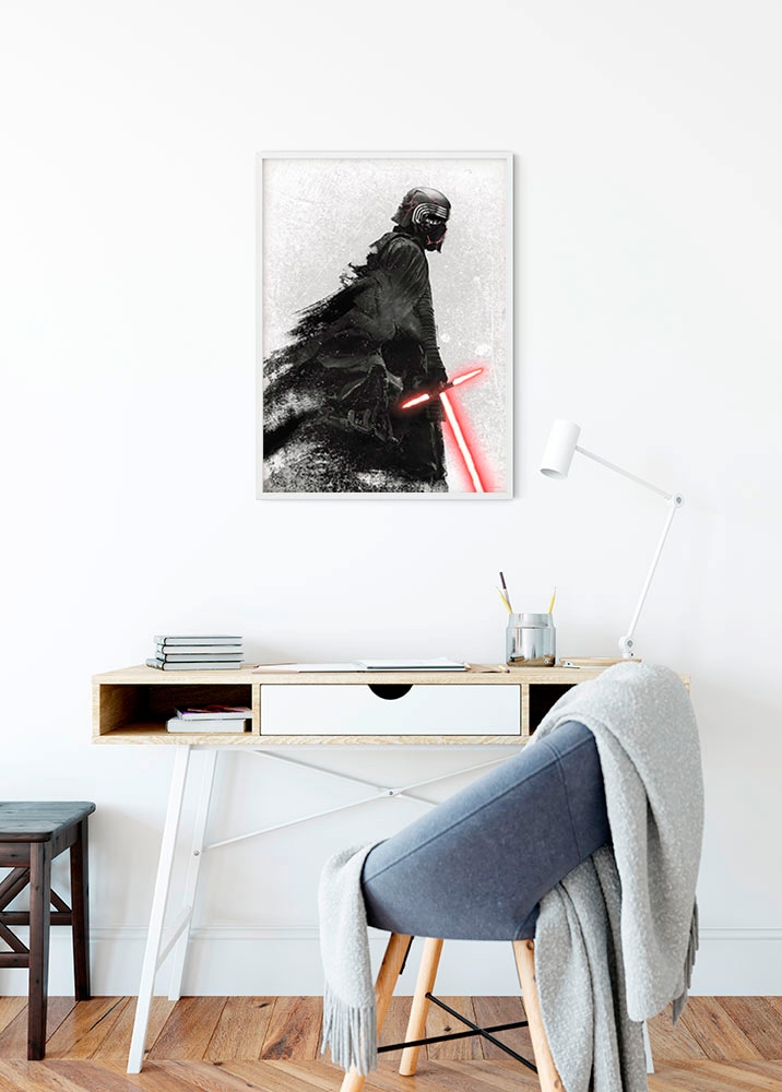 Komar Bild »Star Wars EP9 Kylo Vader Shadow«, Star Wars, (1 St.), Wandbild zur Dekoration im Kinderzimmer - ohne Rahmen