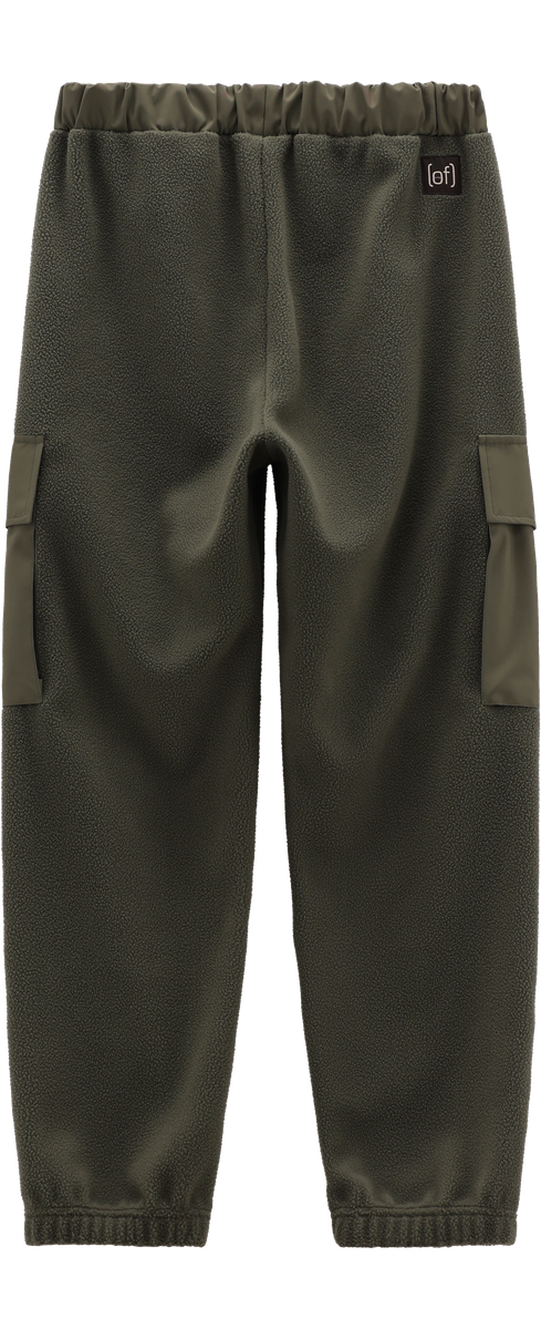 CMP Pantalon en polaire »MAN LONG PANT«  Teddyfleece mit Wärmekomfort, Cargo-Taschen, Elastischer Bund