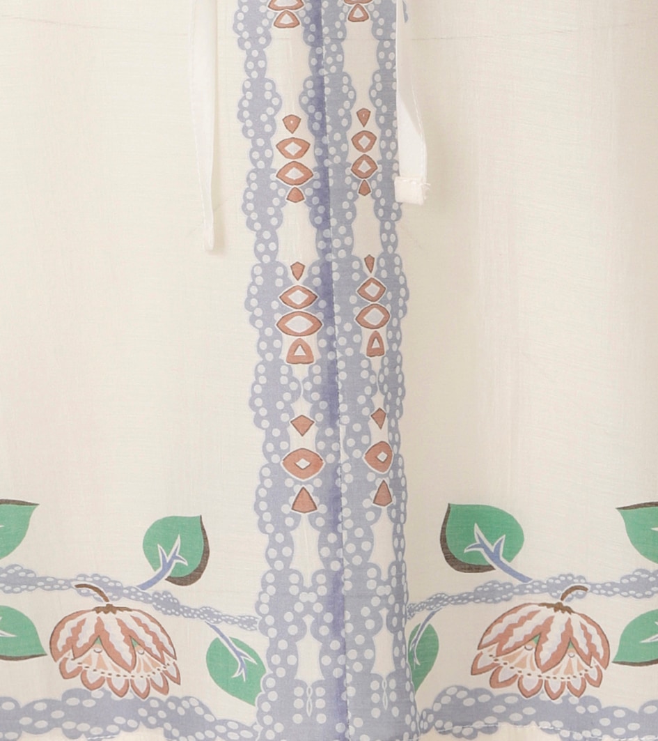 Aniston CASUAL Schlupfbluse mit Bordüren und grossem Mandala-Druck im Rücken - NEUE KOLLEKTION