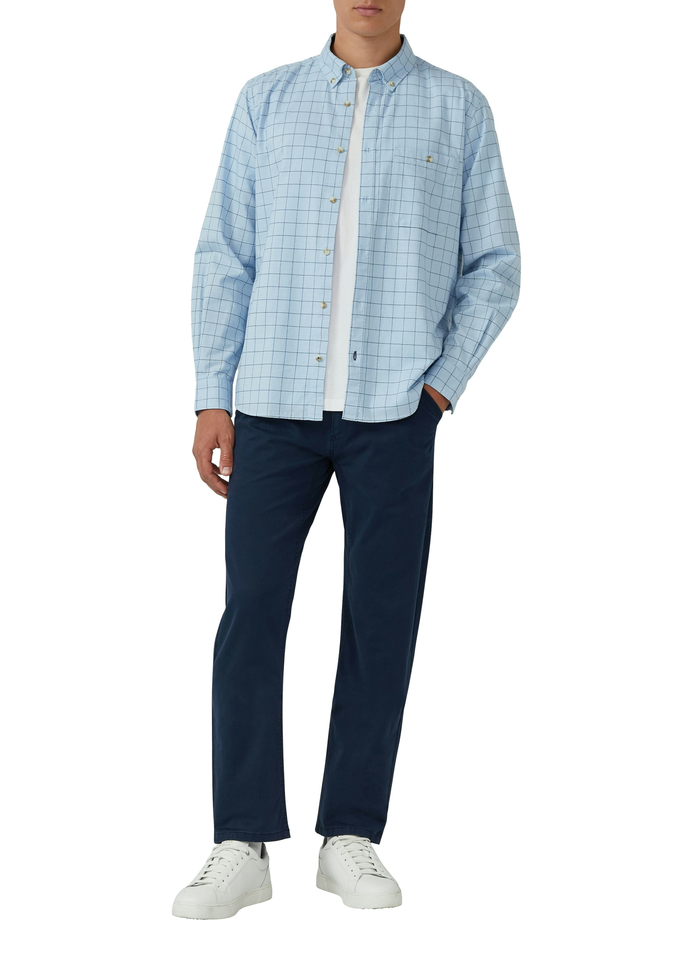 s.Oliver Chemise à manches longues avec broderie logo