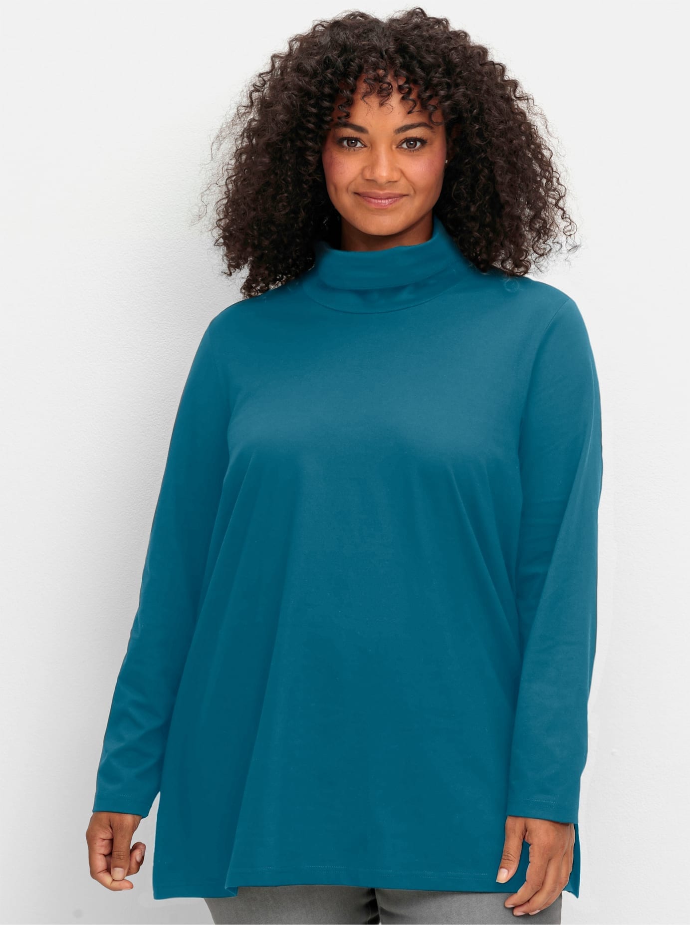 Image of Sheego Rollkragenshirt "Rollkragenshirt" 1 Stk.