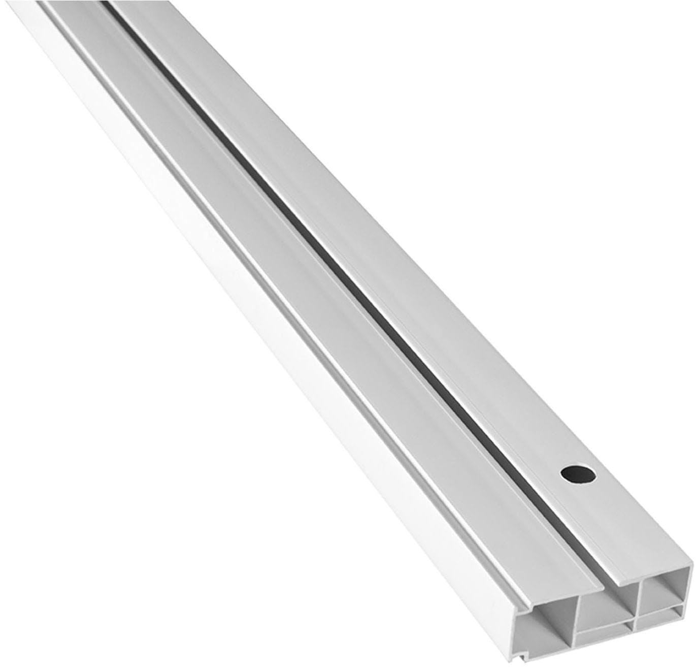 SN DECO GROUP Gardinenschiene »Vorhangschiene SH (1) mit Blende 5 cm«, 1 läufig-läufig, Fixmass