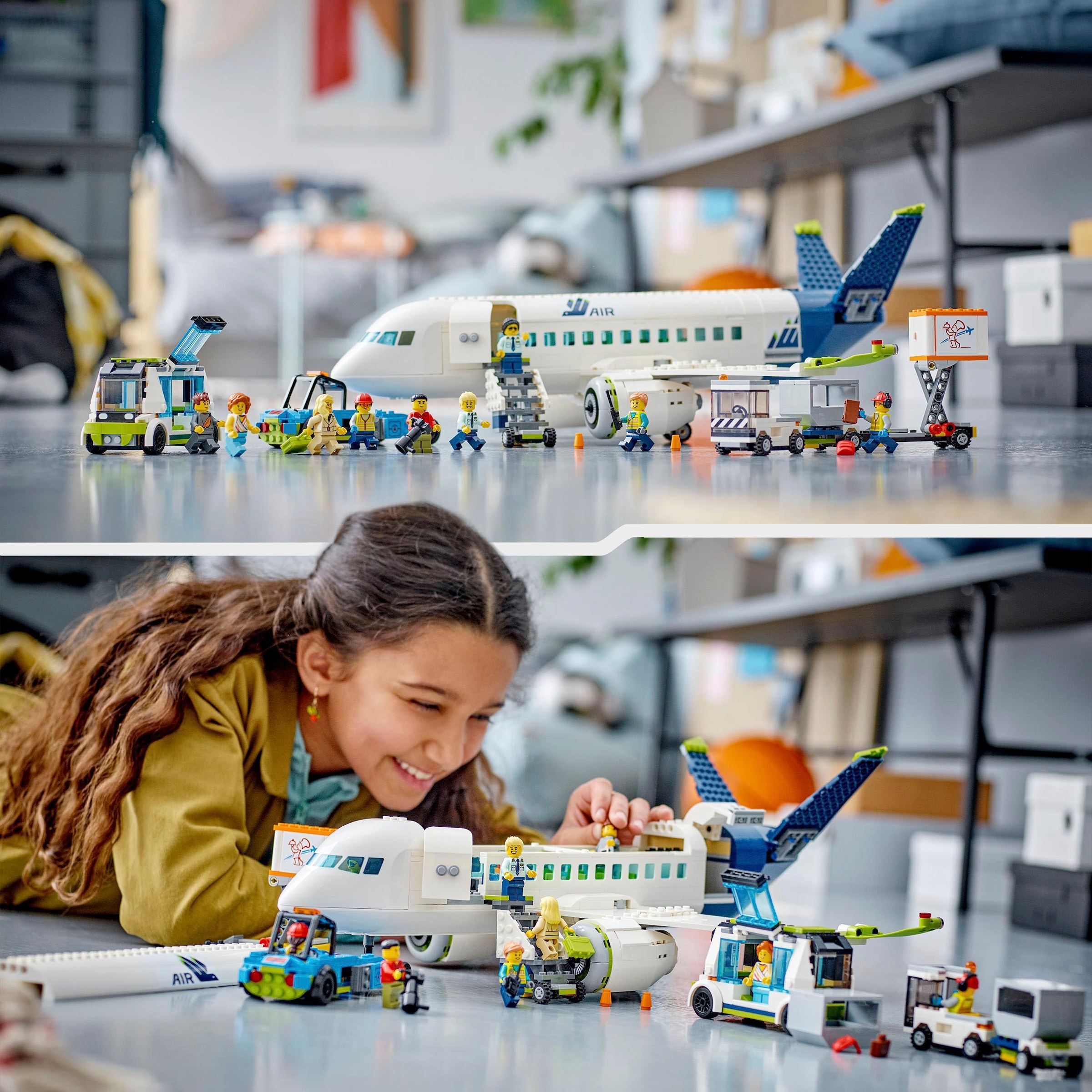 LEGO® Pions de construction »Passagierflugzeug (60367), LEGO® City« Made in Europe