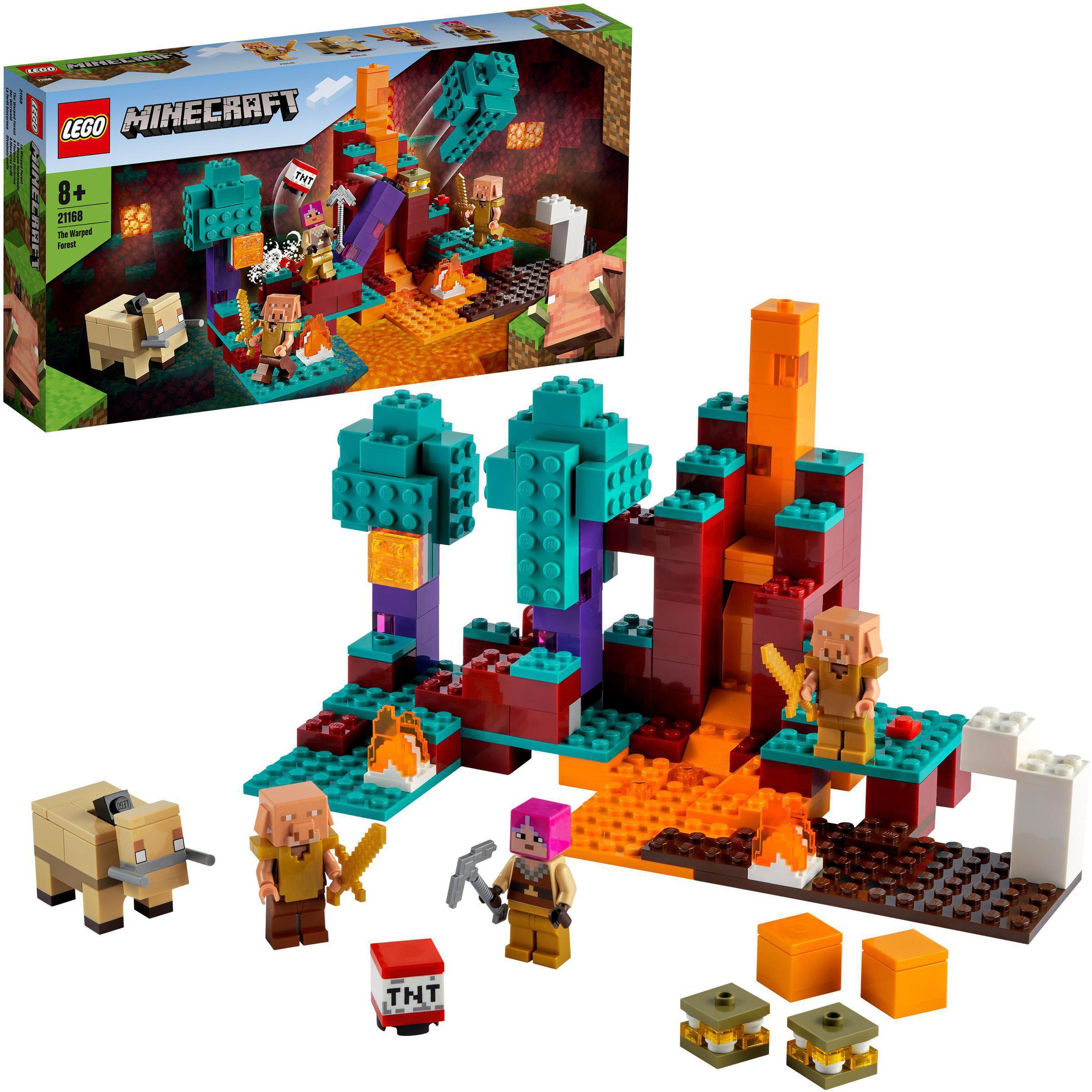Image of LEGO® Konstruktionsspielsteine »Der Wirrwald (21168), LEGO® Minecraft™«, (287 St.), Made in Europe bei Ackermann Versand Schweiz