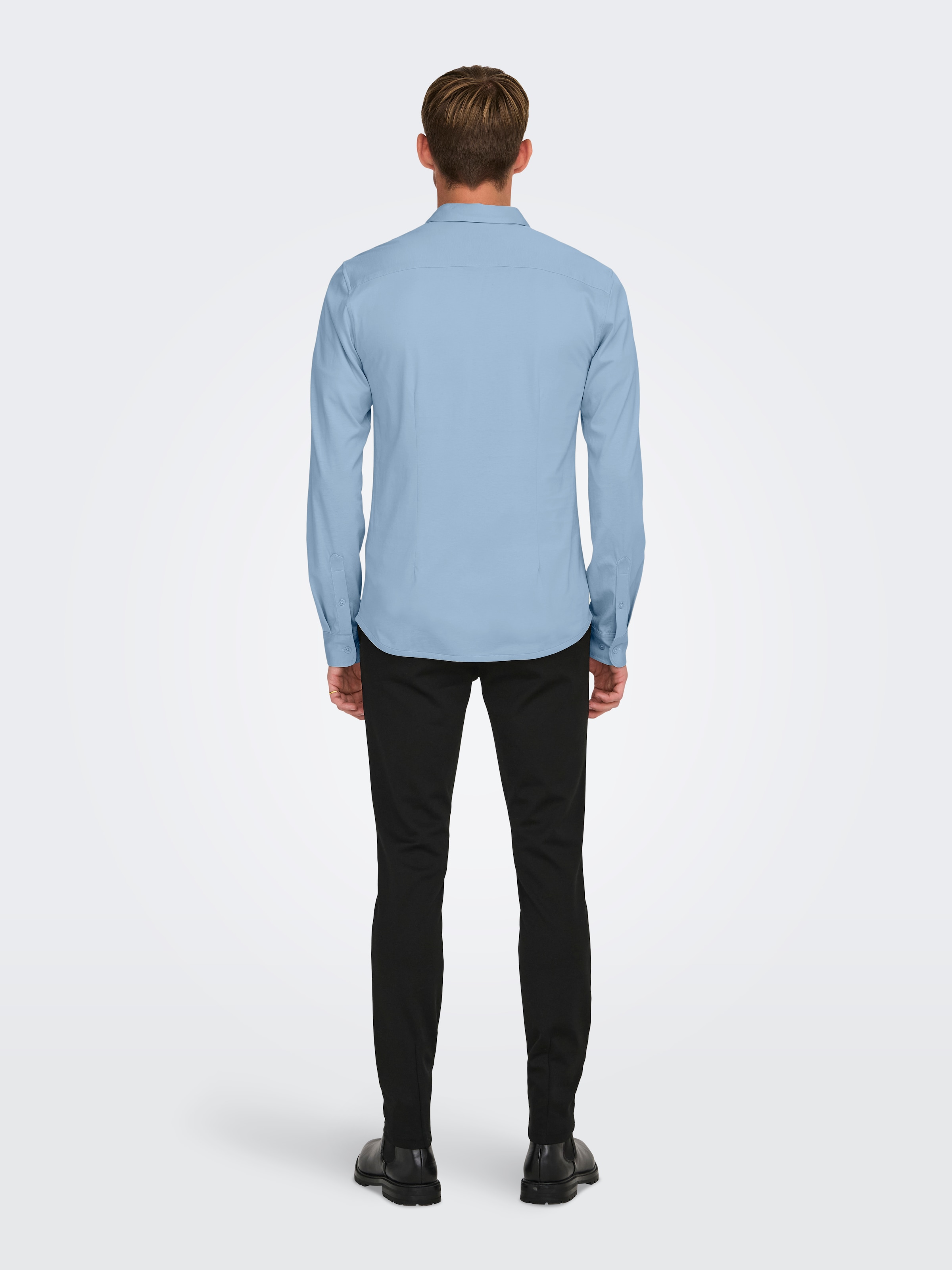 ONLY & SONS Langarmhemd »ONSROBIN B/U LS STRETCH SHIRT NOOS«