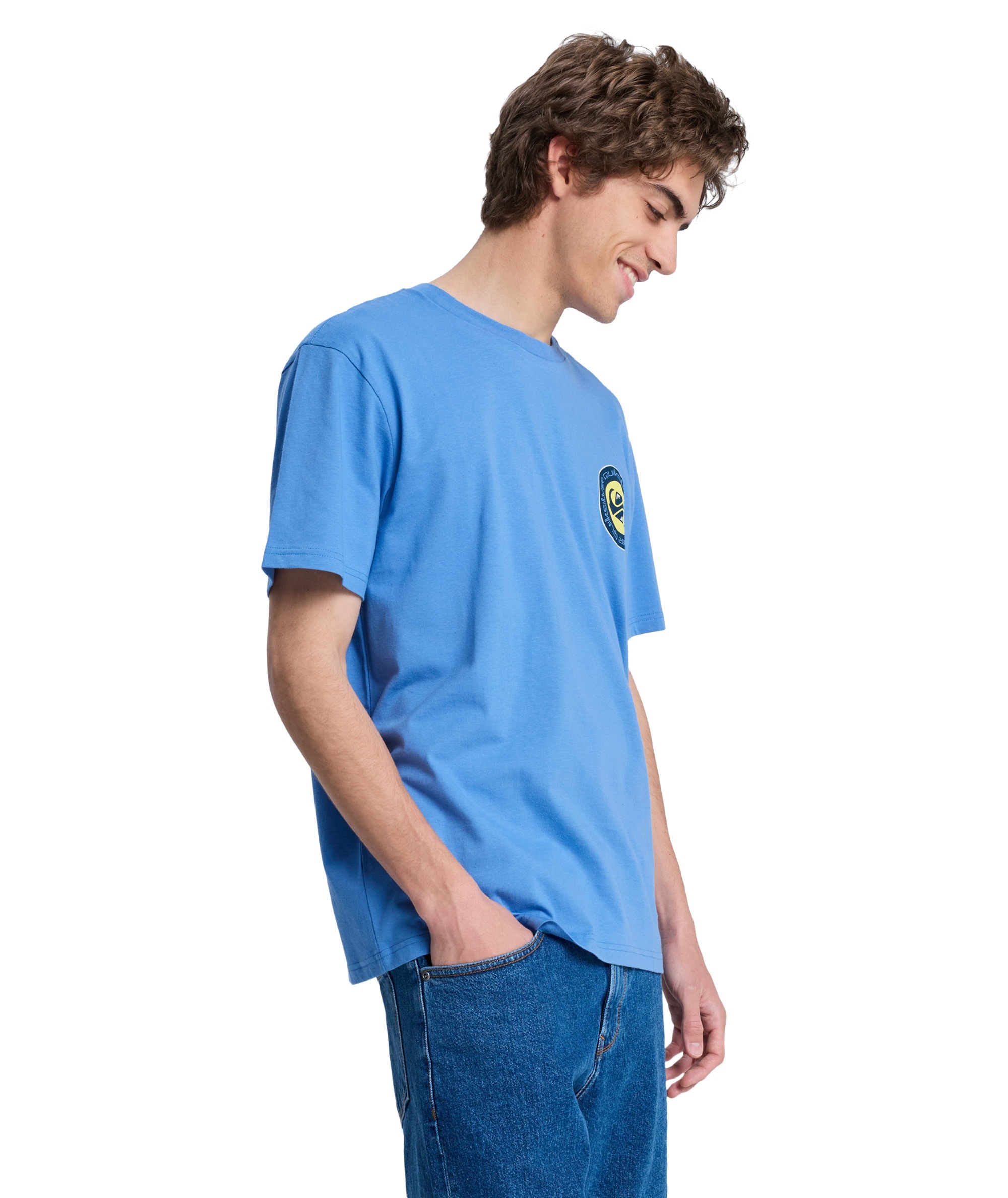 Quiksilver T-shirt »EV DUALITY SHORT SLEEVE« design à manches courtes, en coton, disponible en tailles S à XXL