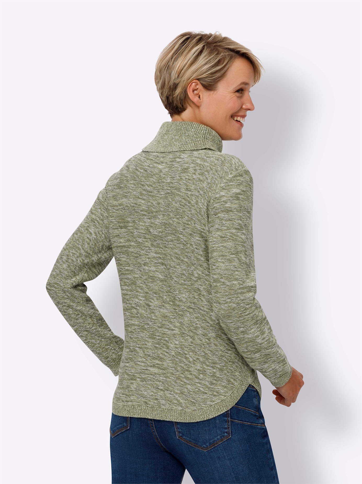 Classic Basics Pull à col roulé »Rollkragen-Pullover«