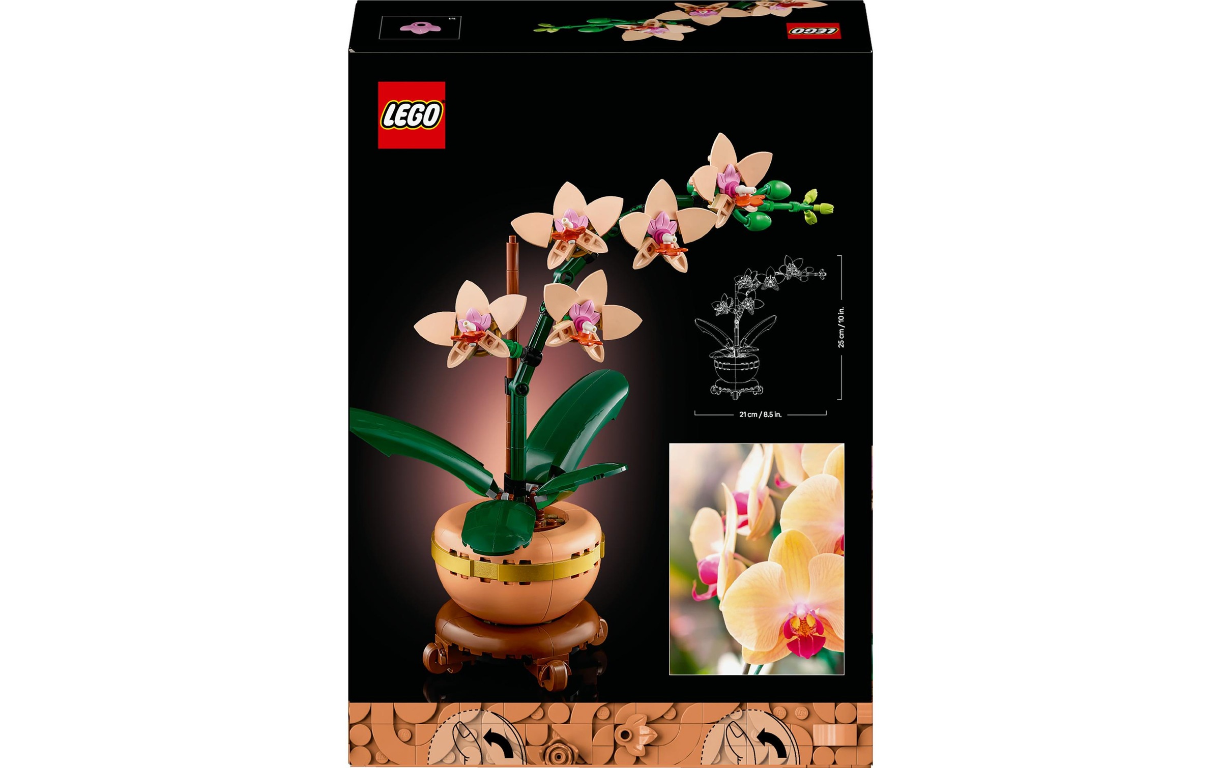 LEGO® Spielbausteine »Icons Botanicals Mini-Orchidee 10343«