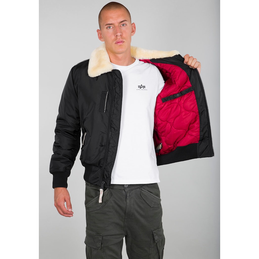 Alpha Industries Bomberjacke »INJECTOR III«, ohne Kapuze