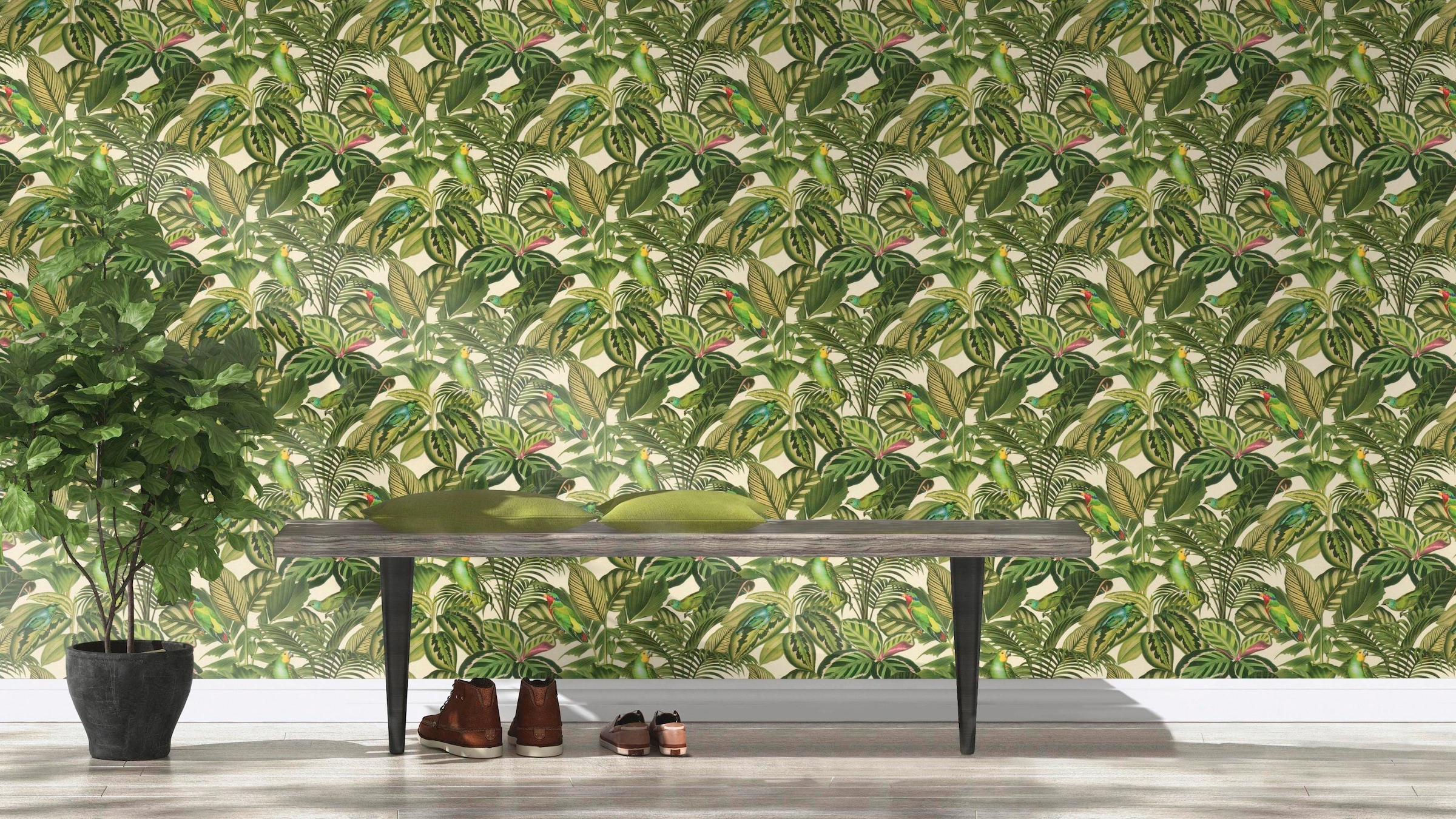 freundin Home Collection Vinyltapete »Freundin II«, gemustert-floral