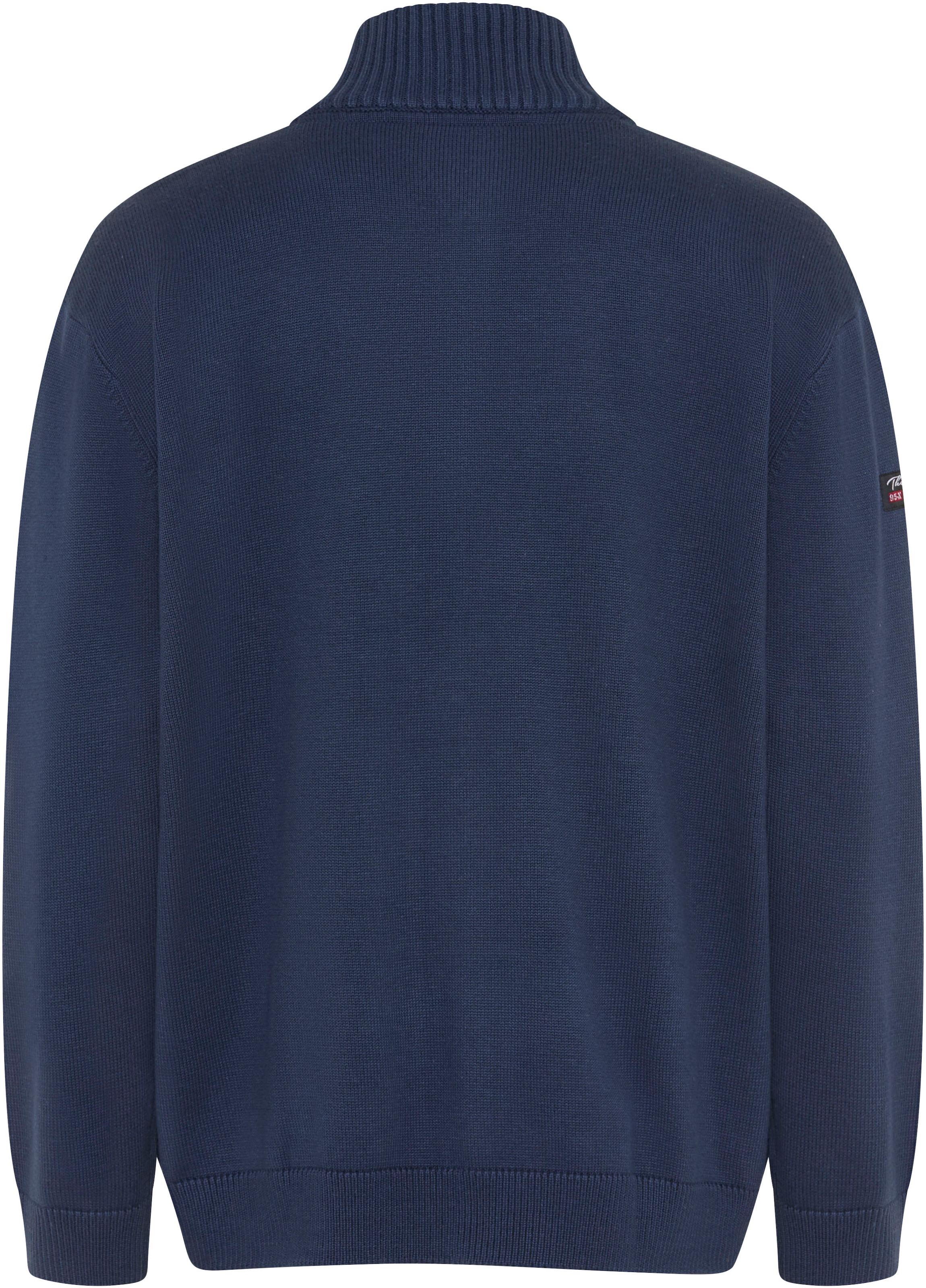 Man's World Plus Veste en tricot »auch in Grosse Grössen bis Gr. 7XL« coupe régulière, manches longues, col montant, avec fermeture éclair